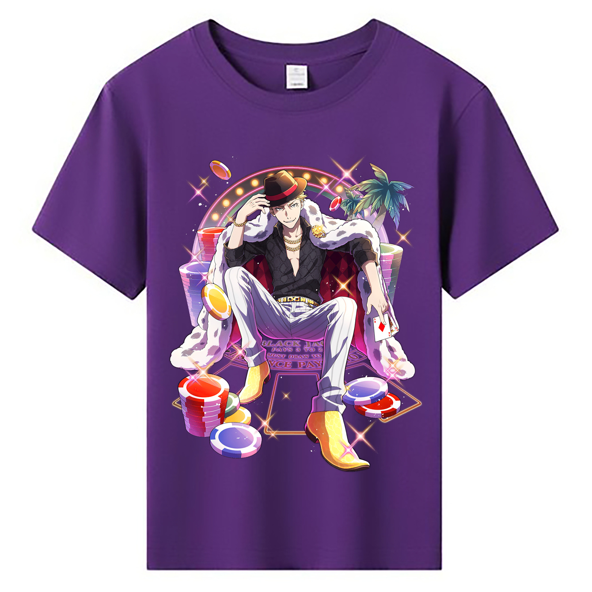 文豪ストレイドッグス Bungo Stray Dogs 綿100％キッズTシャツ（フロントプリント）