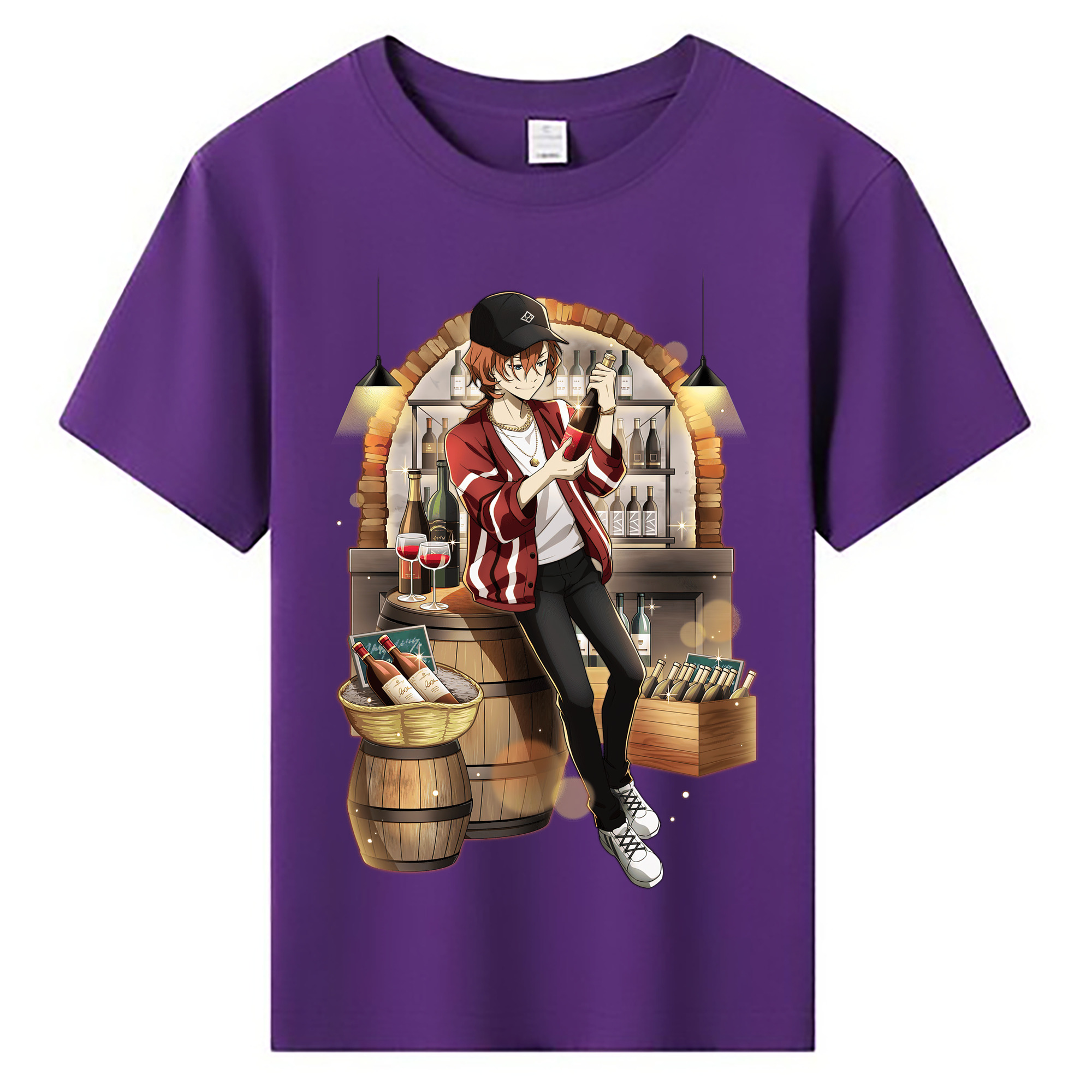 （画像用） 文豪ストレイドッグス Bungo Stray Dogs 綿100％キッズTシャツ（フロントプリント）