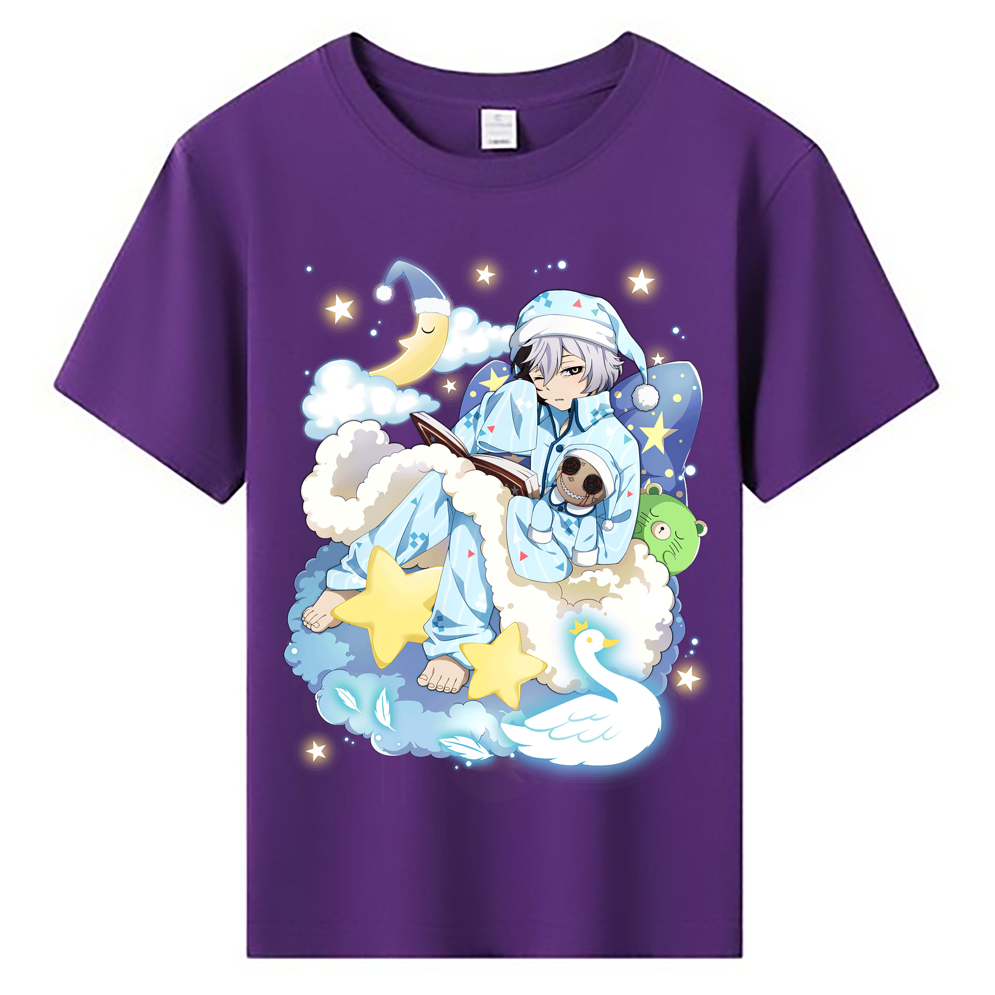 （画像用） 文豪ストレイドッグス Bungo Stray Dogs 綿100％キッズTシャツ（フロントプリント）