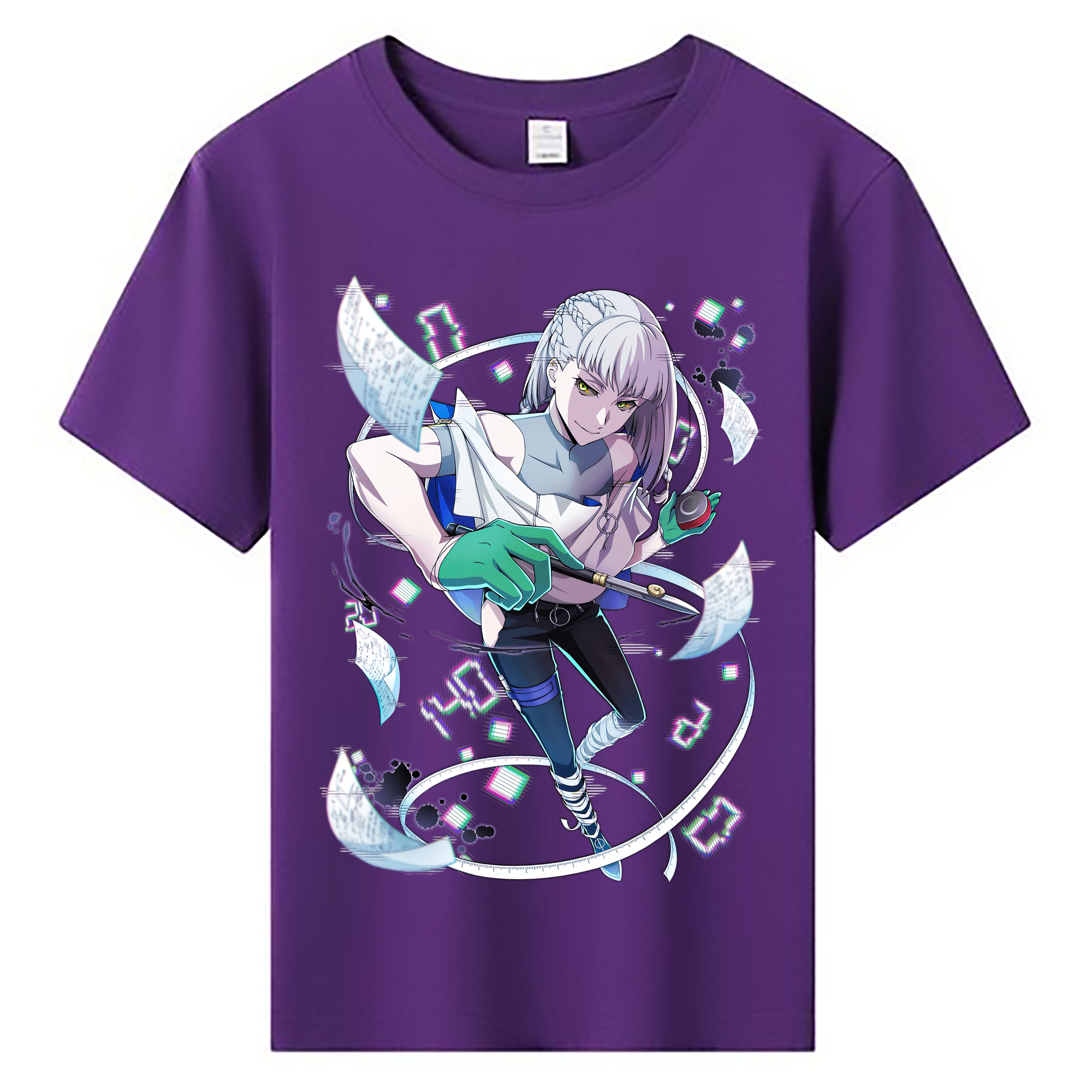 （画像用） 文豪ストレイドッグス Bungo Stray Dogs 綿100％キッズTシャツ（フロントプリント）