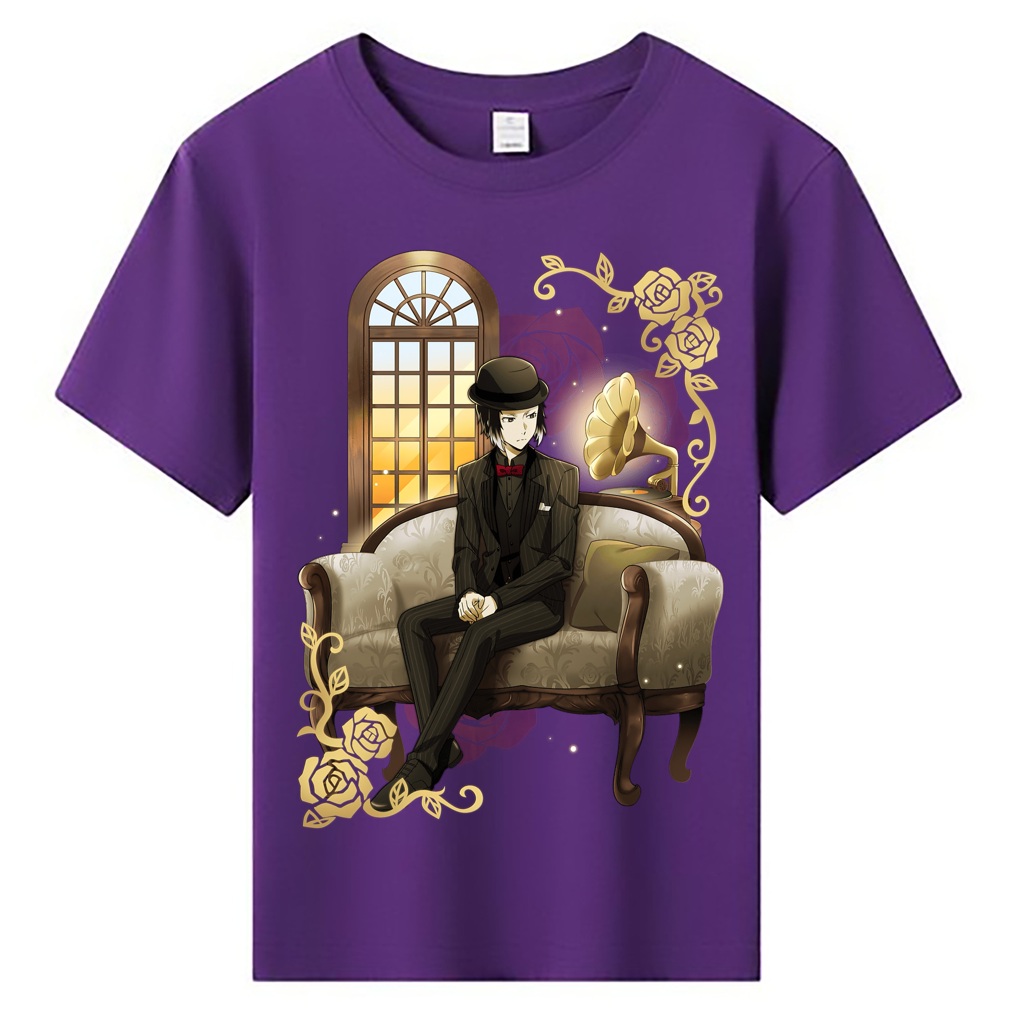 （画像用） 文豪ストレイドッグス Bungo Stray Dogs 綿100％キッズTシャツ（フロントプリント）