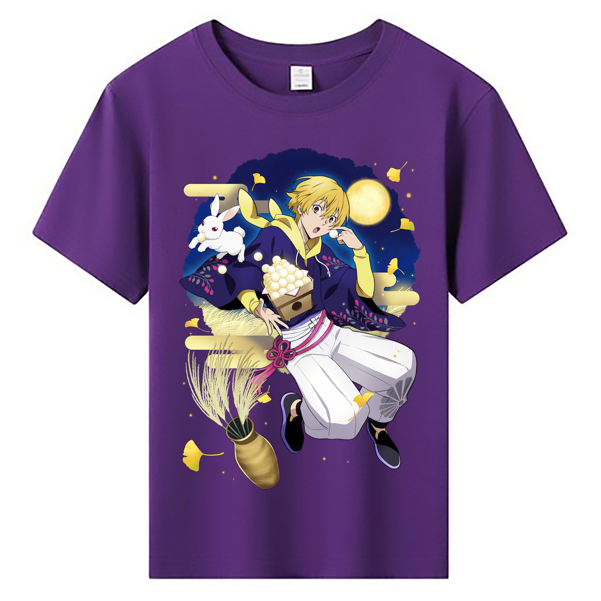 （画像用） 文豪ストレイドッグス Bungo Stray Dogs 綿100％キッズTシャツ（フロントプリント）