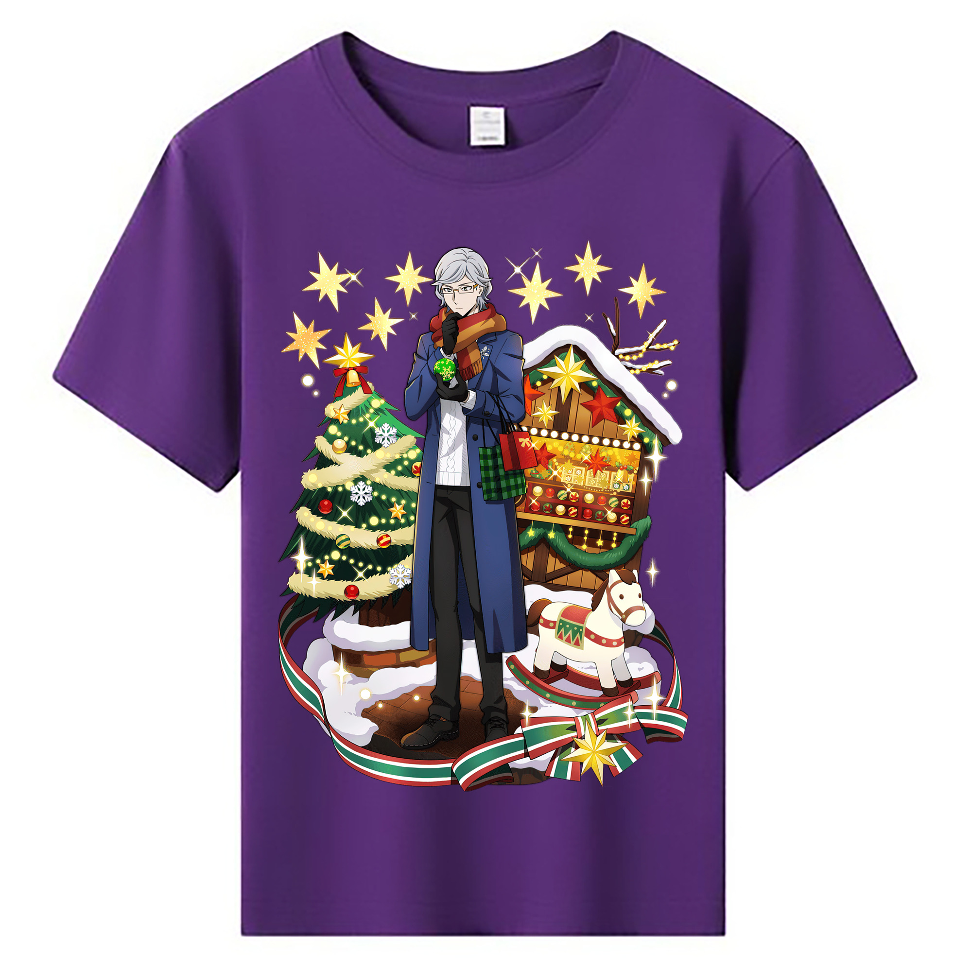 （画像用） 文豪ストレイドッグス Bungo Stray Dogs 綿100％キッズTシャツ（フロントプリント）