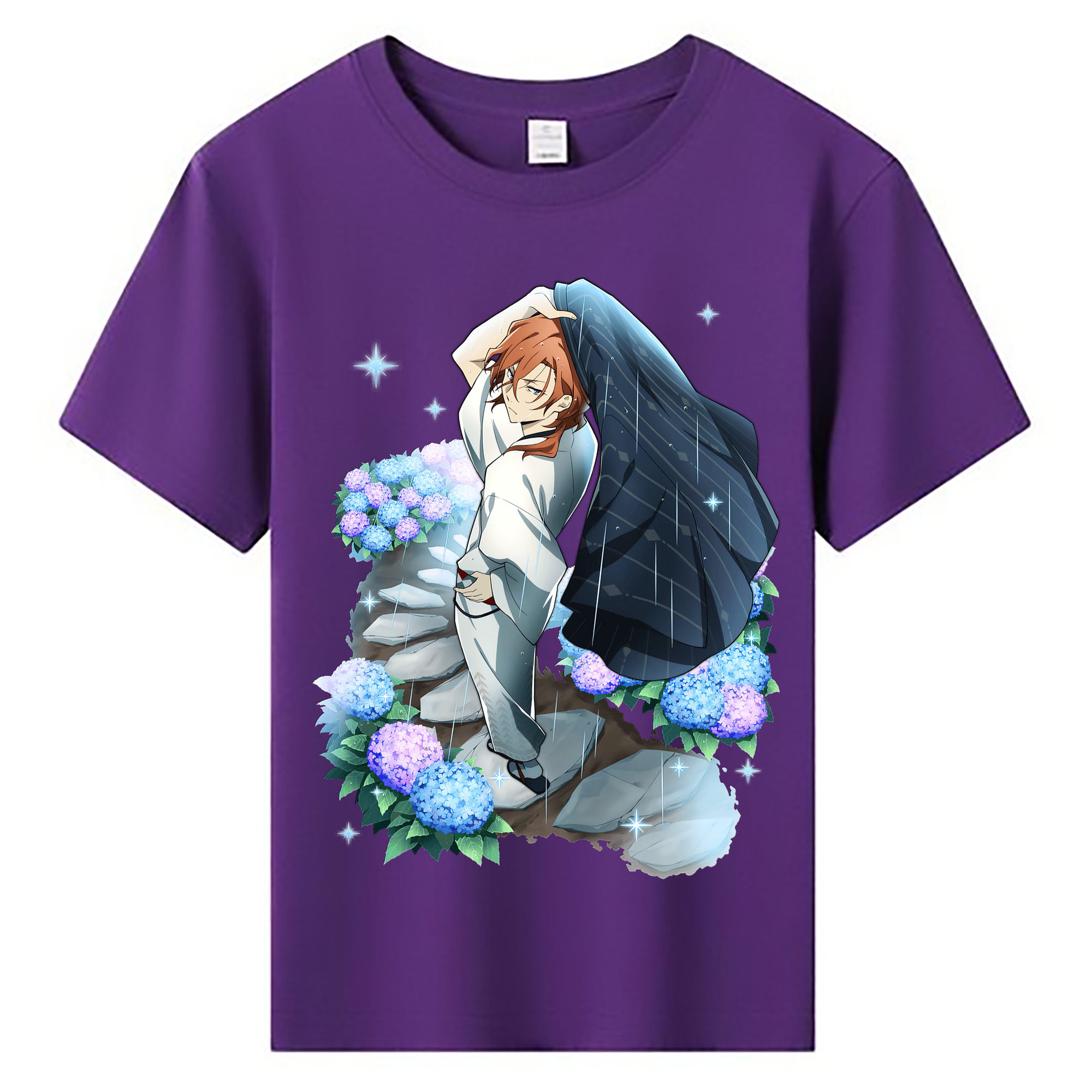 （画像用） 文豪ストレイドッグス Bungo Stray Dogs 綿100％キッズTシャツ（フロントプリント）