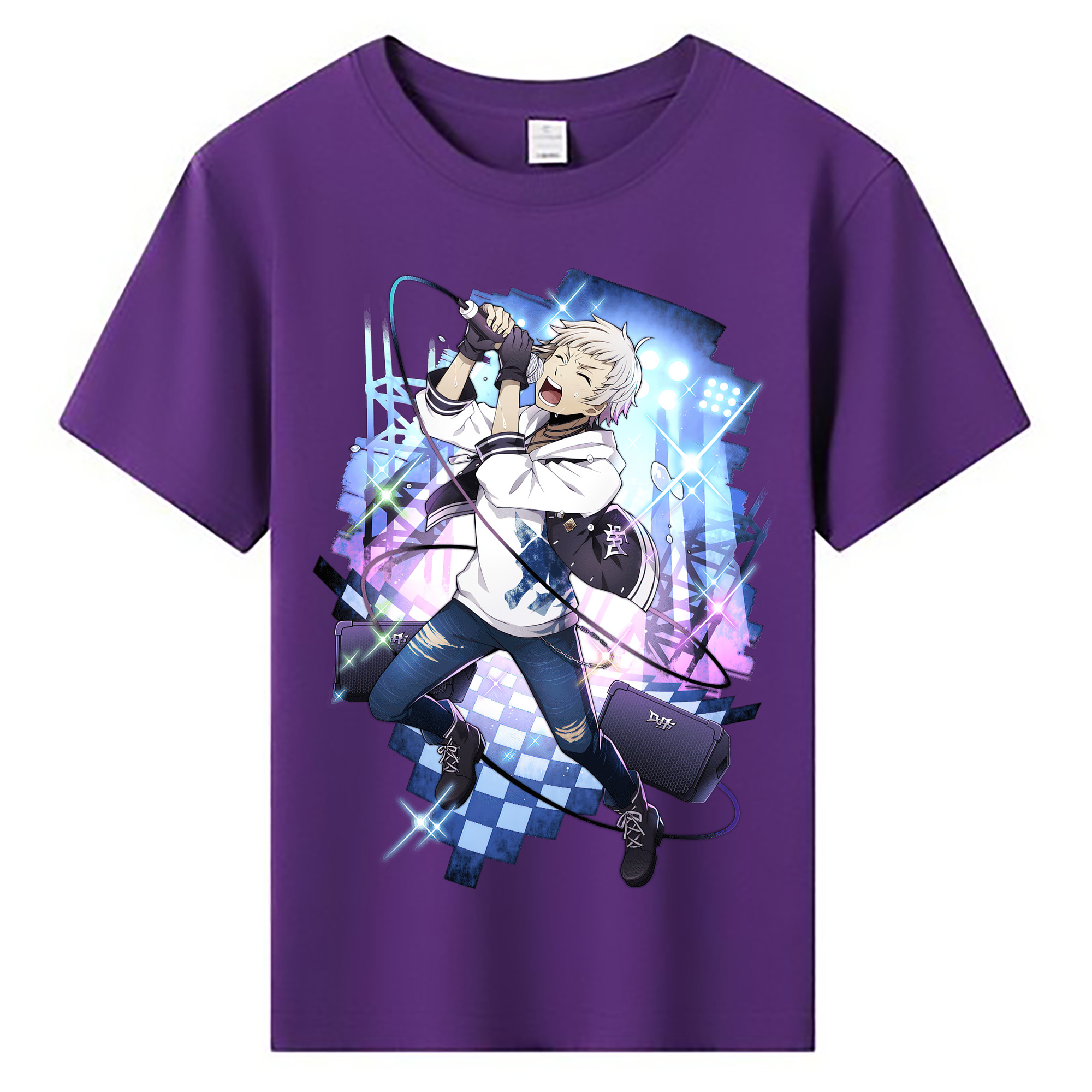 （画像用） 文豪ストレイドッグス Bungo Stray Dogs 綿100％キッズTシャツ（フロントプリント）