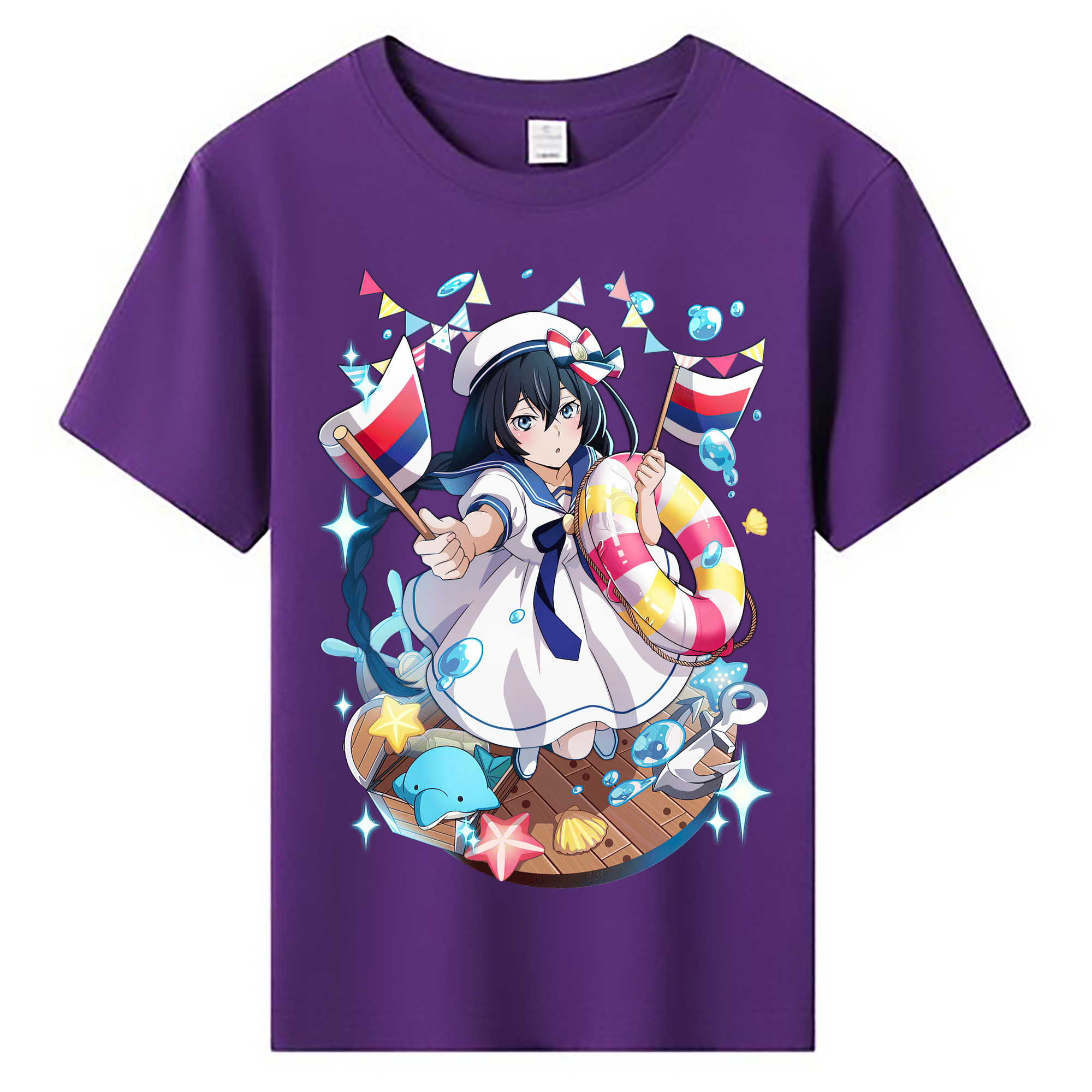（画像用） 文豪ストレイドッグス Bungo Stray Dogs 綿100％キッズTシャツ（フロントプリント）