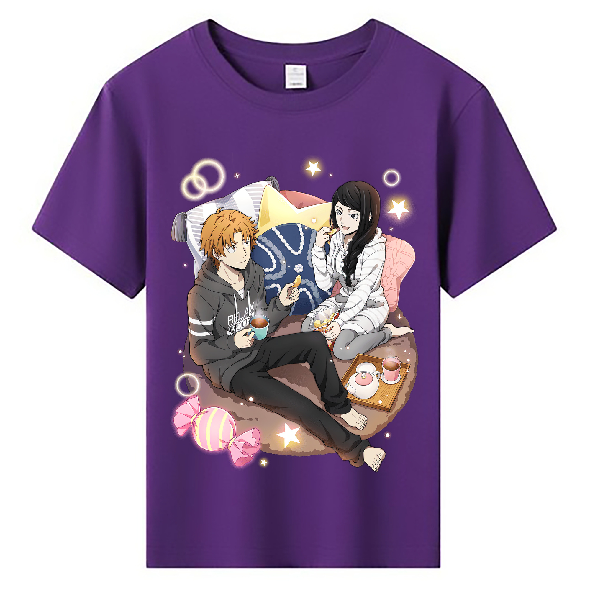 （画像用） 文豪ストレイドッグス Bungo Stray Dogs 綿100％キッズTシャツ（フロントプリント）