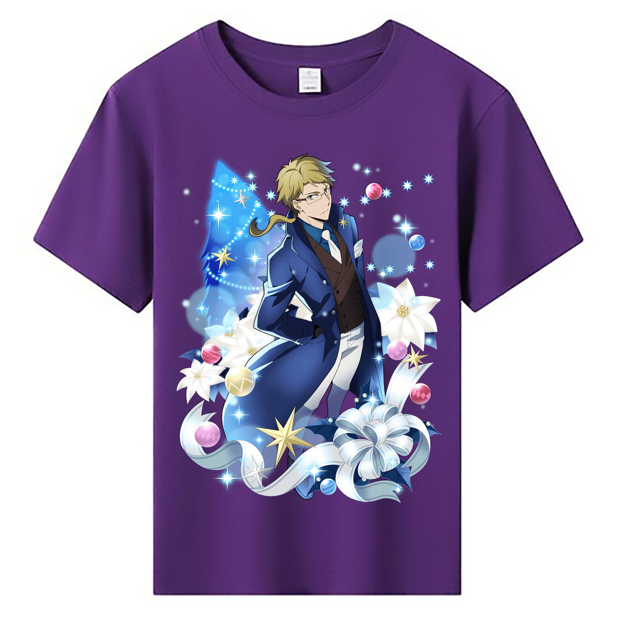 （画像用） 文豪ストレイドッグス Bungo Stray Dogs 綿100％キッズTシャツ（フロントプリント）