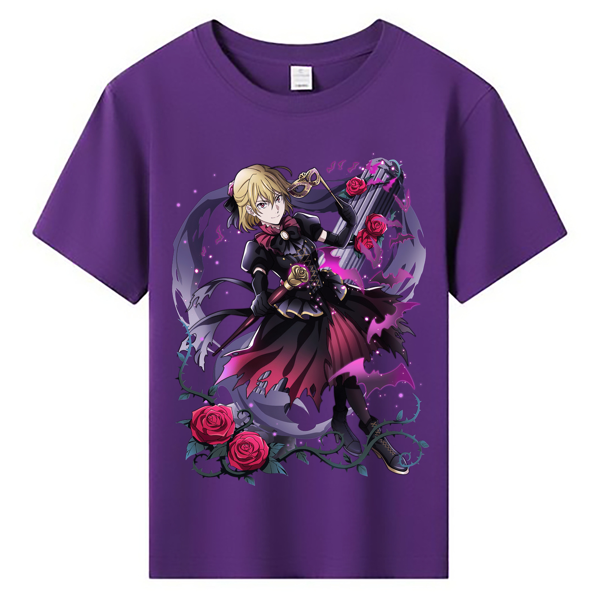 （画像用） 文豪ストレイドッグス Bungo Stray Dogs 綿100％キッズTシャツ（フロントプリント）