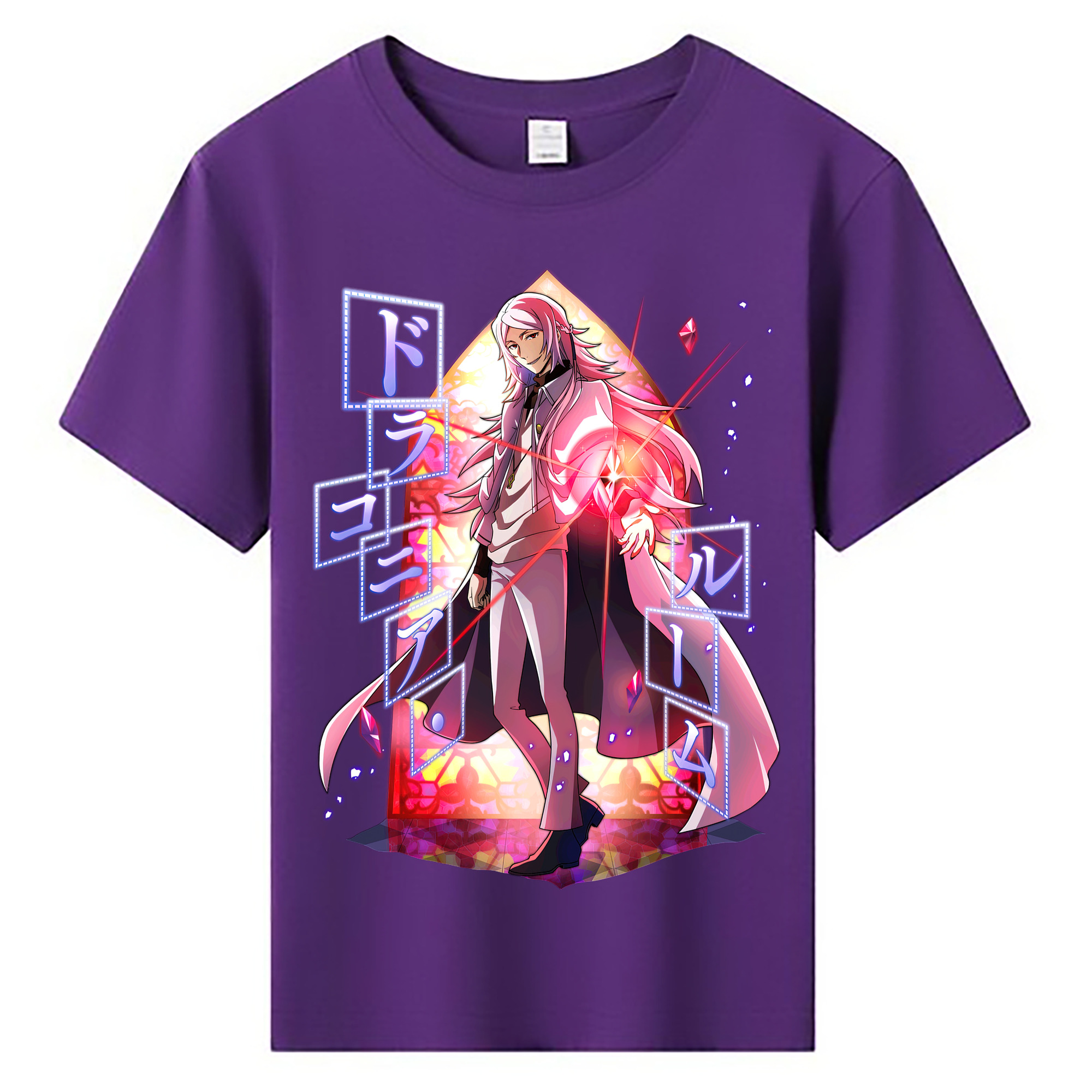 （画像用） 文豪ストレイドッグス Bungo Stray Dogs 綿100％キッズTシャツ（フロントプリント）