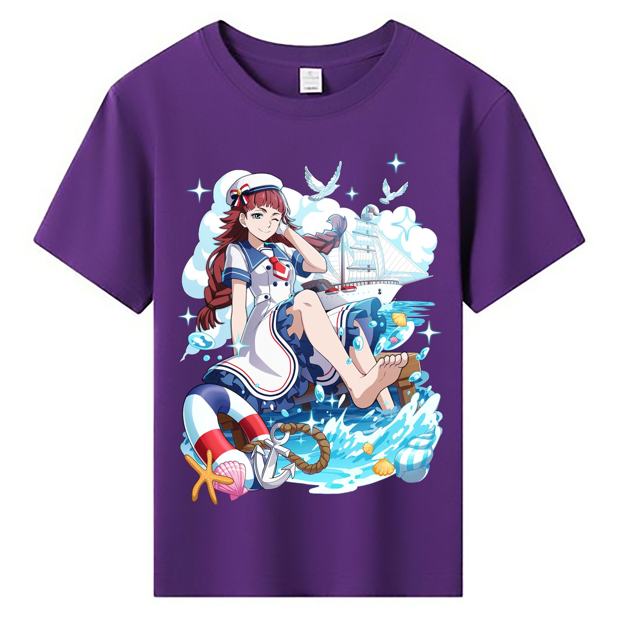（画像用） 文豪ストレイドッグス Bungo Stray Dogs 綿100％キッズTシャツ（フロントプリント）