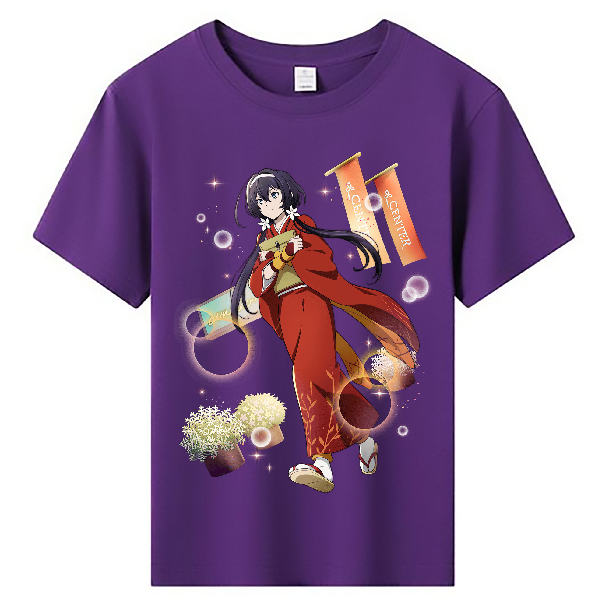 （画像用） 文豪ストレイドッグス Bungo Stray Dogs 綿100％キッズTシャツ（フロントプリント）