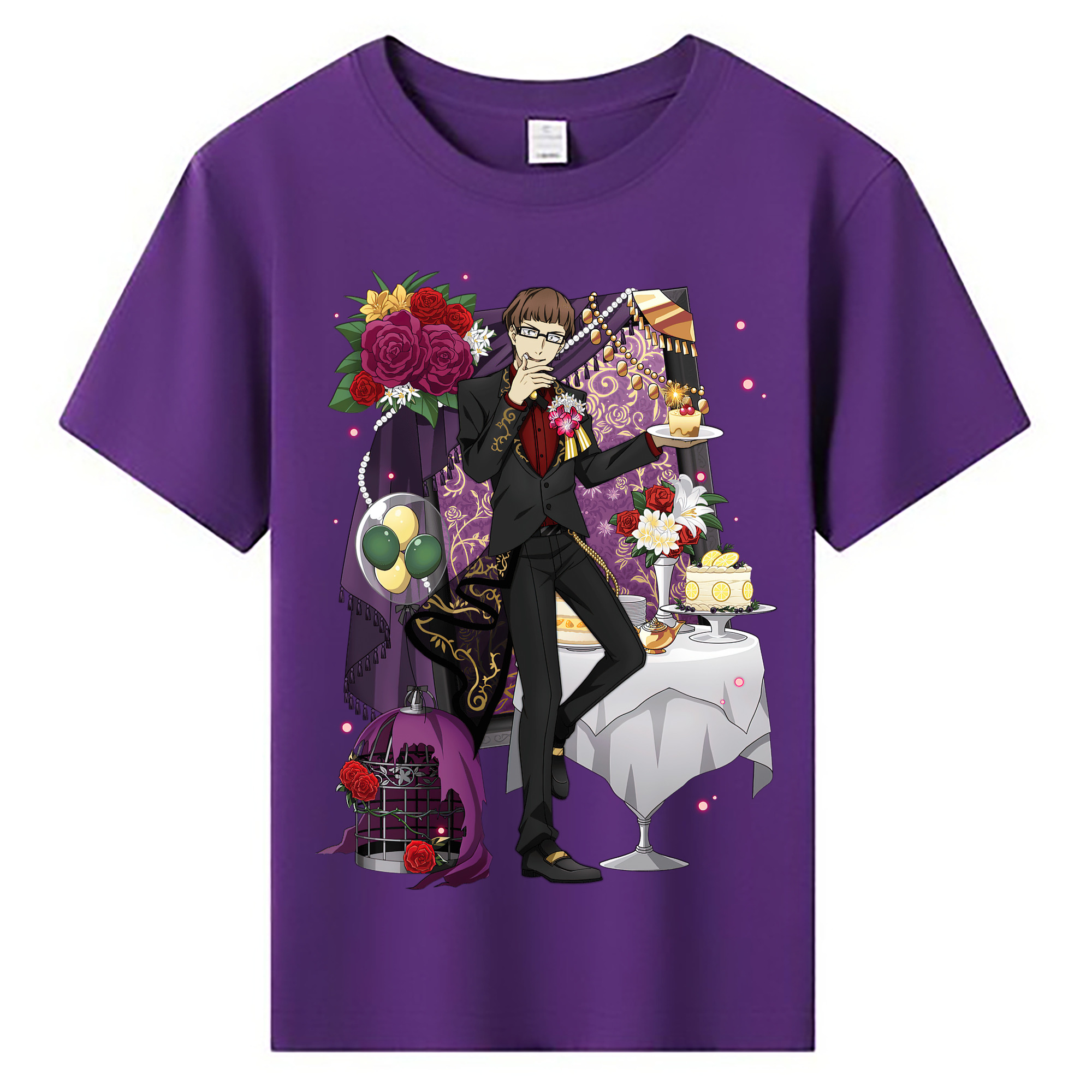 （画像用） 文豪ストレイドッグス Bungo Stray Dogs 綿100％キッズTシャツ（フロントプリント）