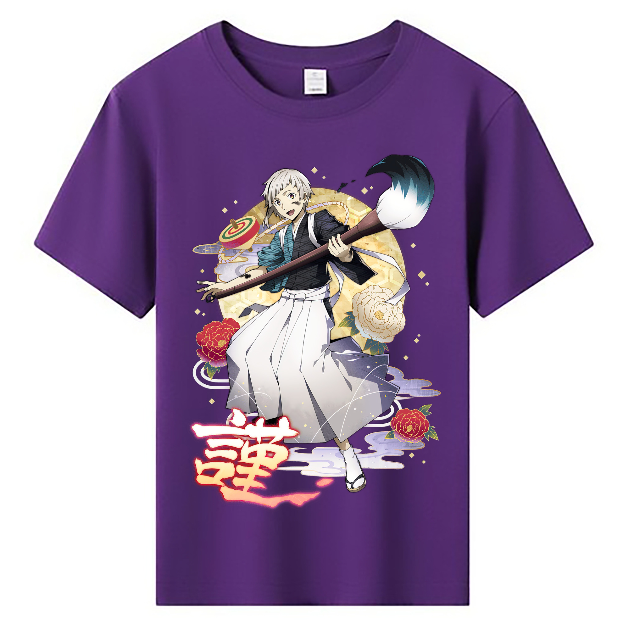 （画像用） 文豪ストレイドッグス Bungo Stray Dogs 綿100％キッズTシャツ（フロントプリント）