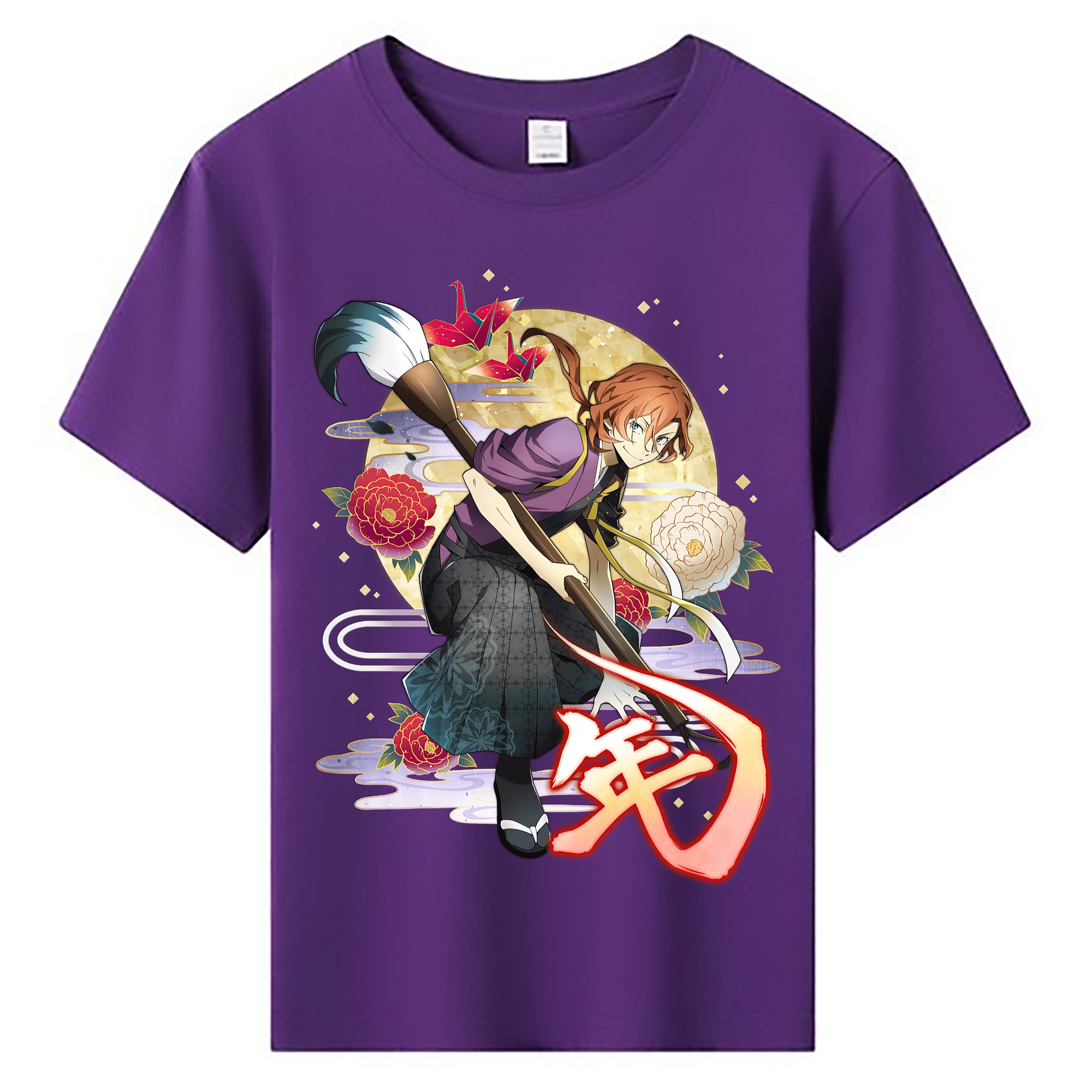 （画像用） 文豪ストレイドッグス Bungo Stray Dogs 綿100％キッズTシャツ（フロントプリント）