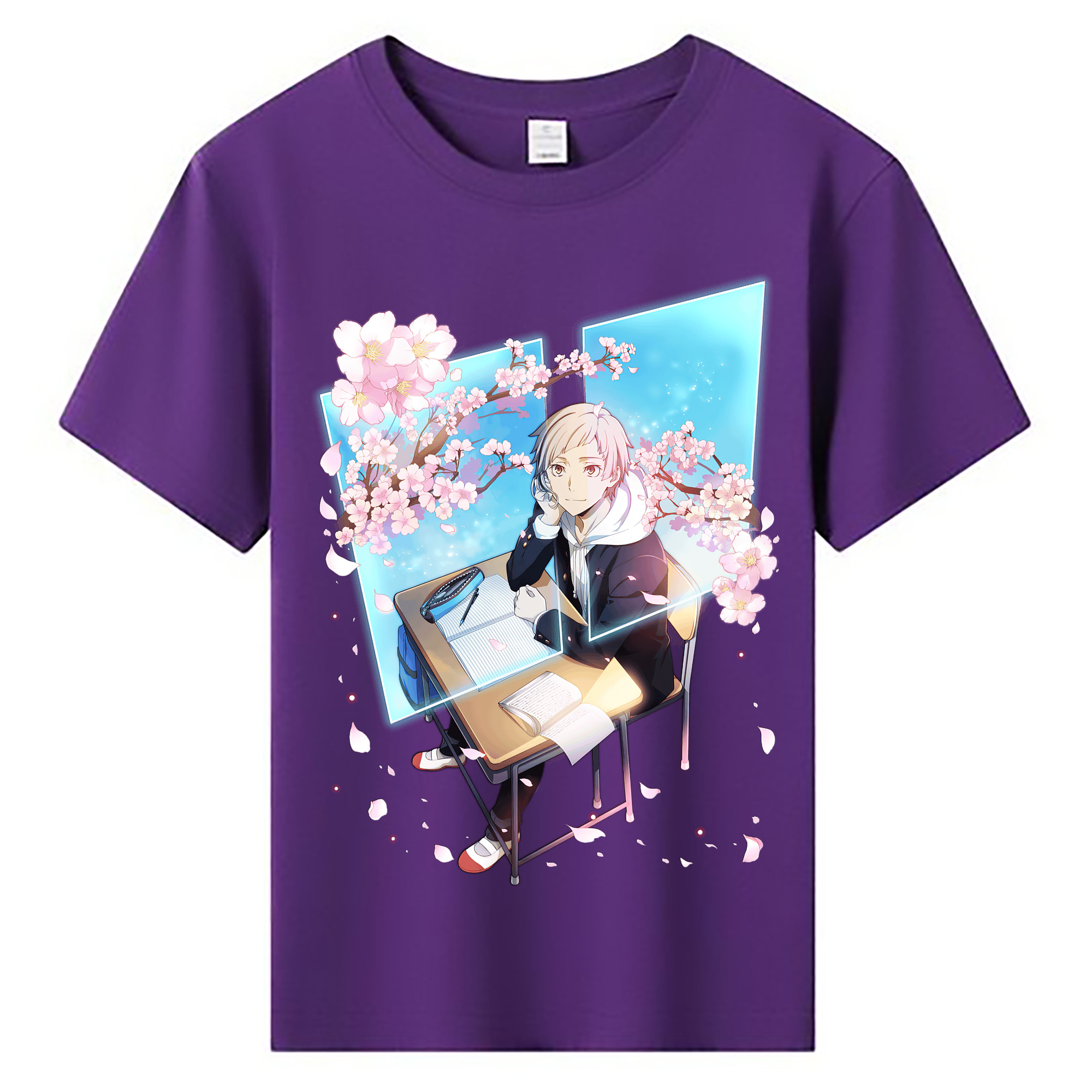 （画像用） 文豪ストレイドッグス Bungo Stray Dogs 綿100％キッズTシャツ（フロントプリント）