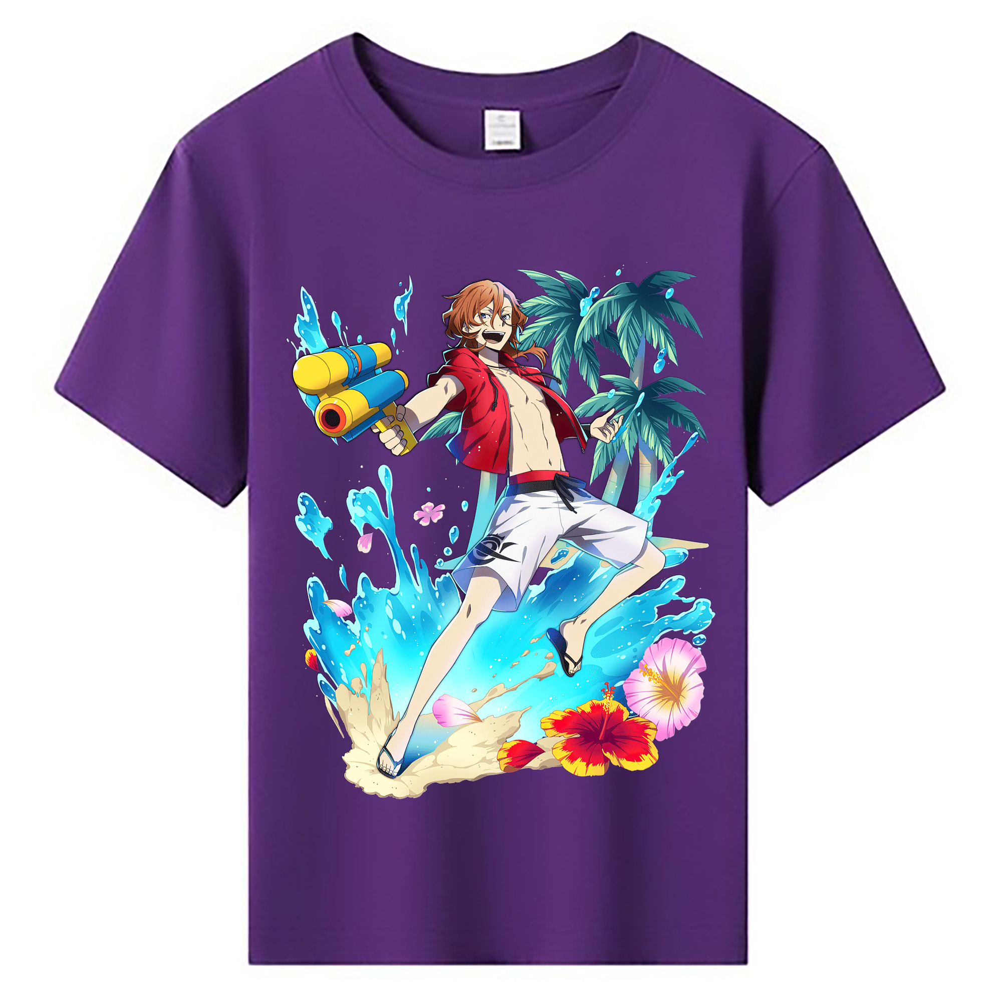 （画像用） 文豪ストレイドッグス Bungo Stray Dogs 綿100％キッズTシャツ（フロントプリント）