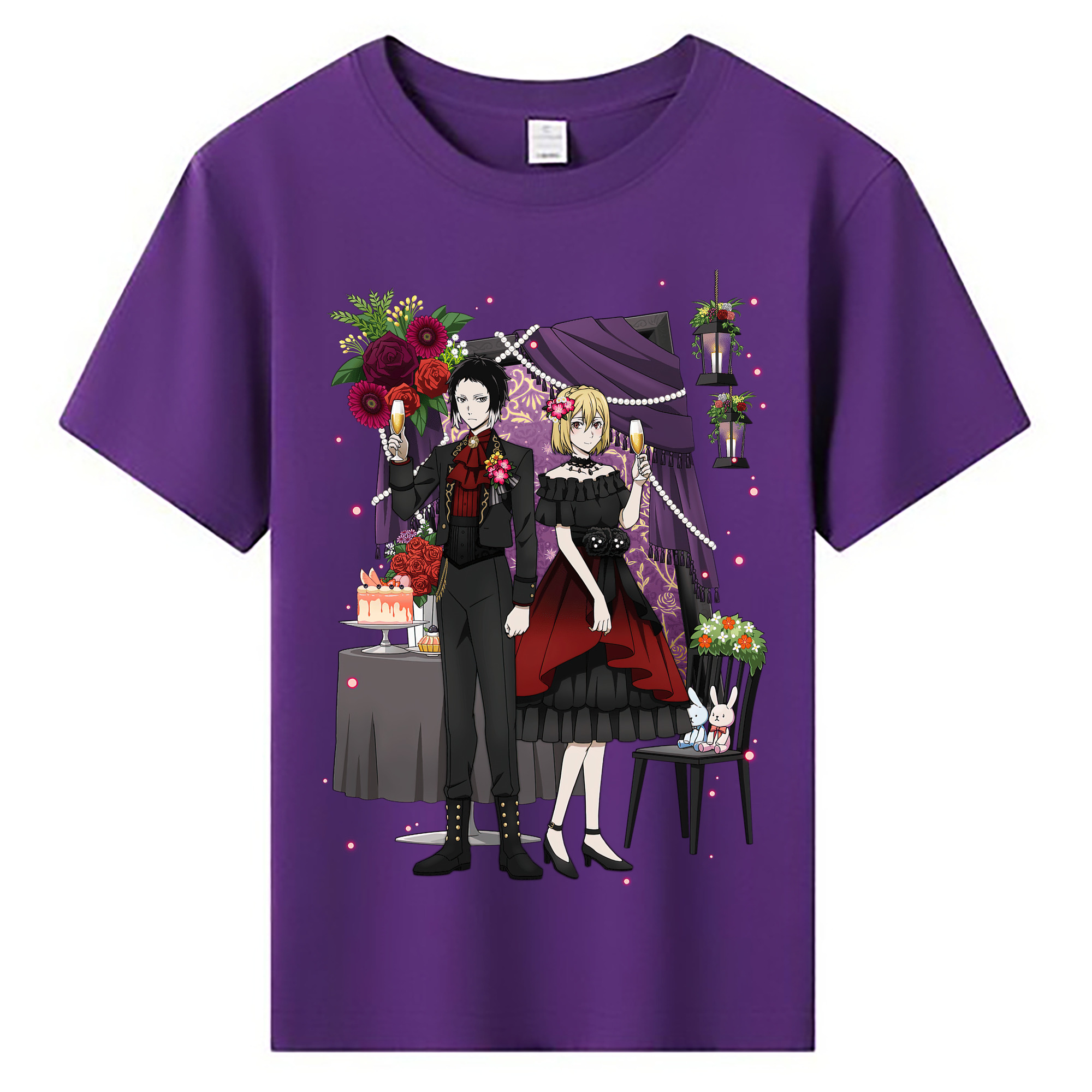 （画像用） 文豪ストレイドッグス Bungo Stray Dogs 綿100％キッズTシャツ（フロントプリント）