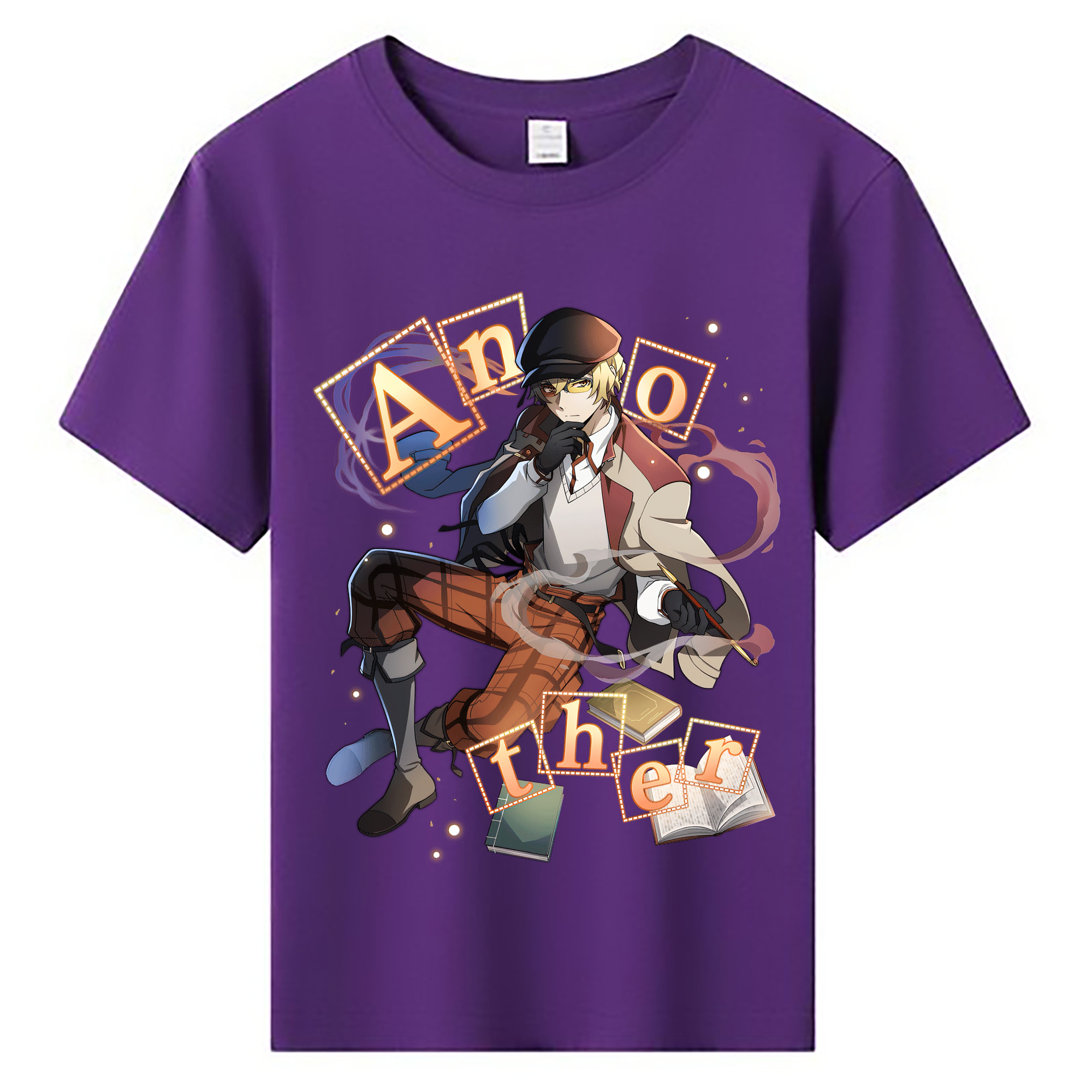 （画像用） 文豪ストレイドッグス Bungo Stray Dogs 綿100％キッズTシャツ（フロントプリント）