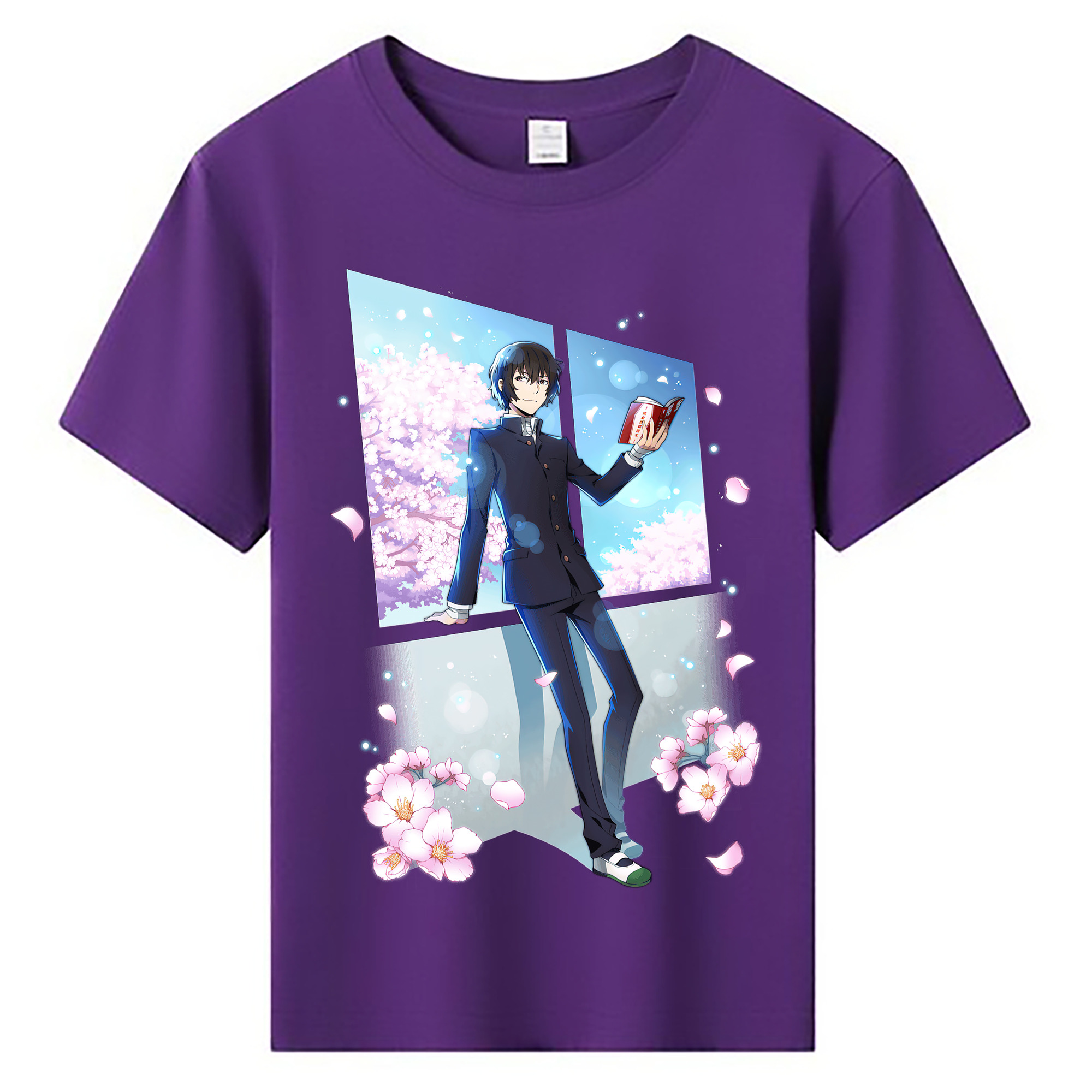 （画像用） 文豪ストレイドッグス Bungo Stray Dogs 綿100％キッズTシャツ（フロントプリント）