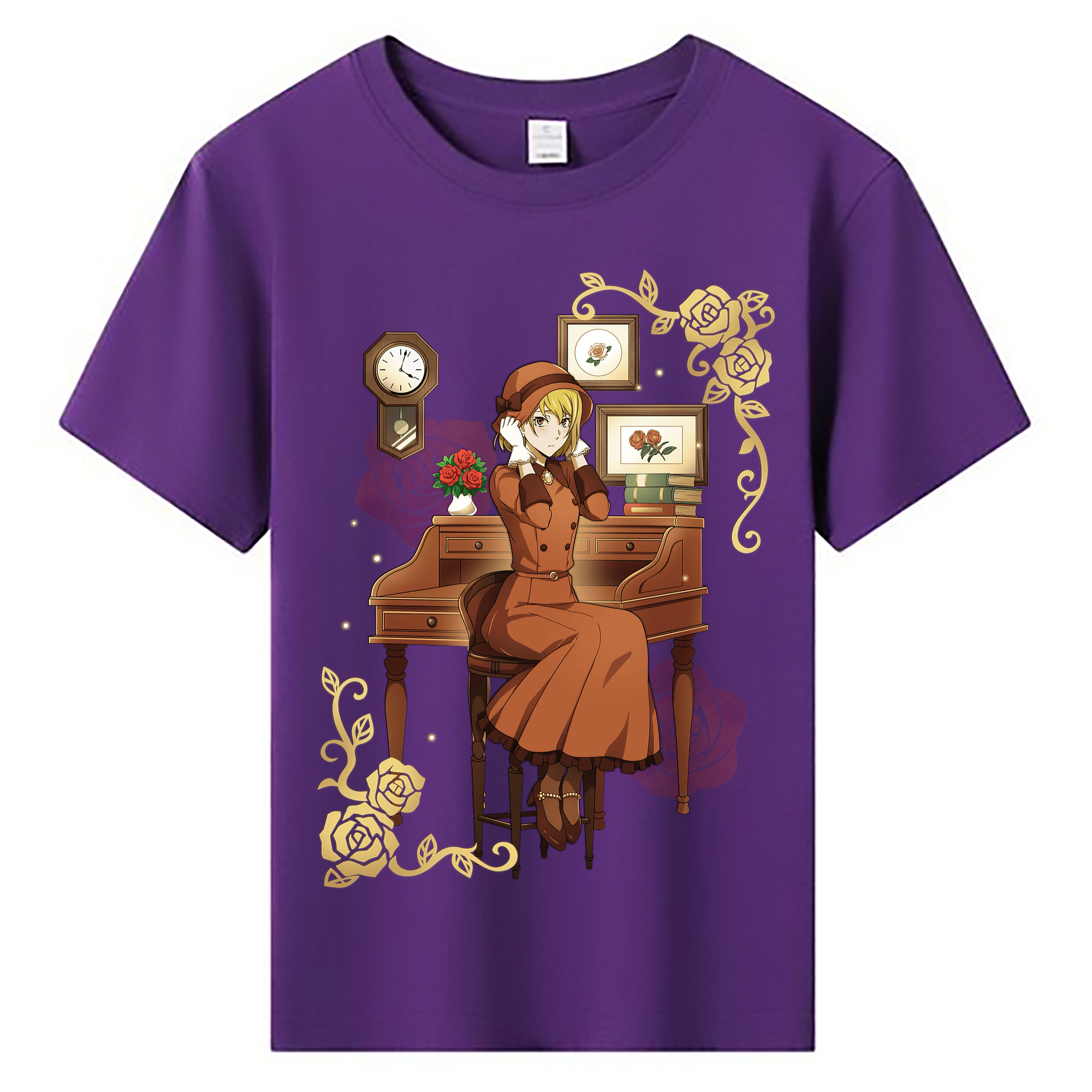 （画像用） 文豪ストレイドッグス Bungo Stray Dogs 綿100％キッズTシャツ（フロントプリント）