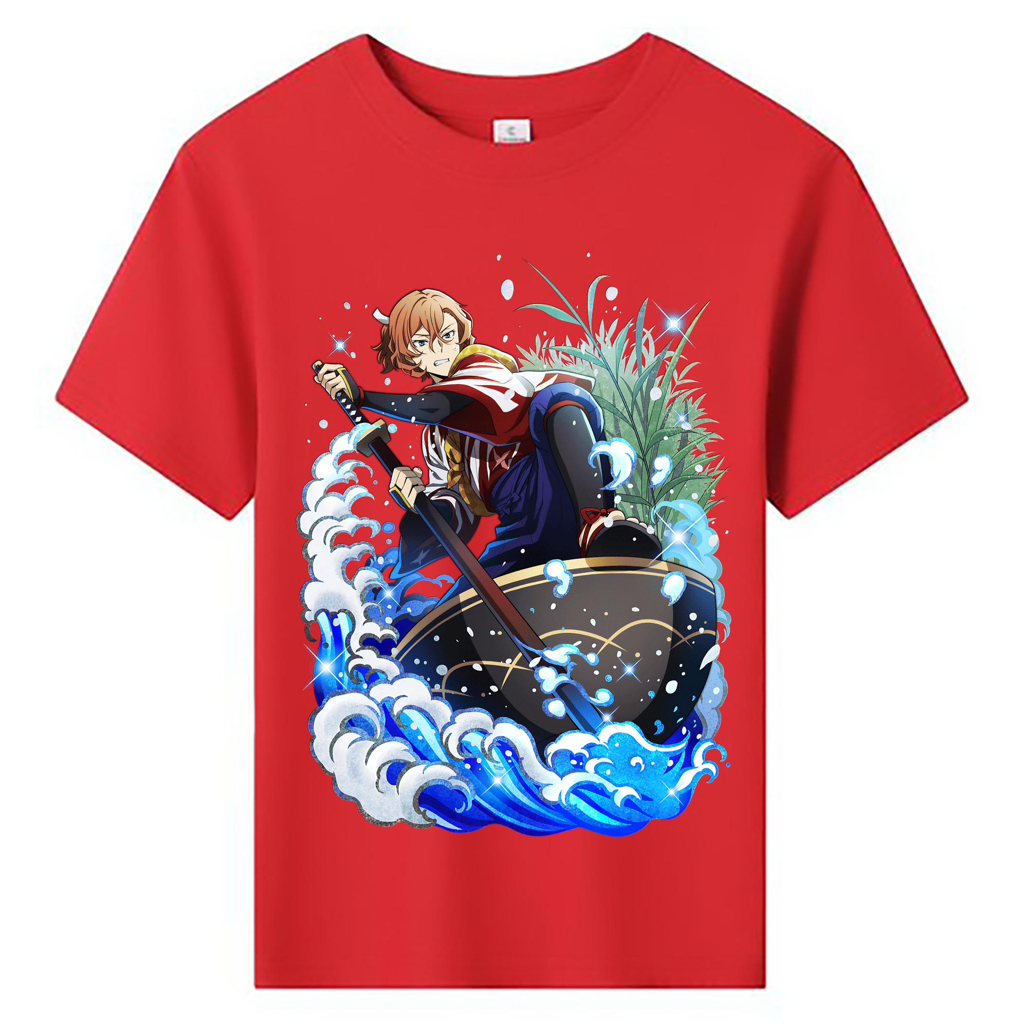（画像用） 文豪ストレイドッグス Bungo Stray Dogs 綿100％キッズTシャツ（フロントプリント）