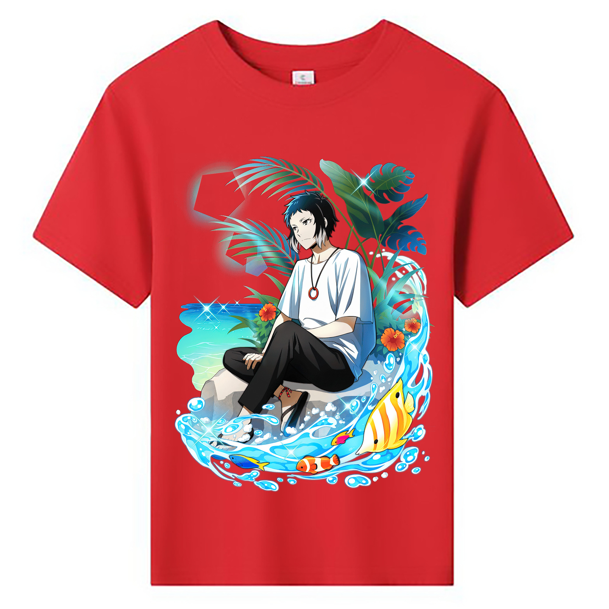 （画像用） 文豪ストレイドッグス Bungo Stray Dogs 綿100％キッズTシャツ（フロントプリント）