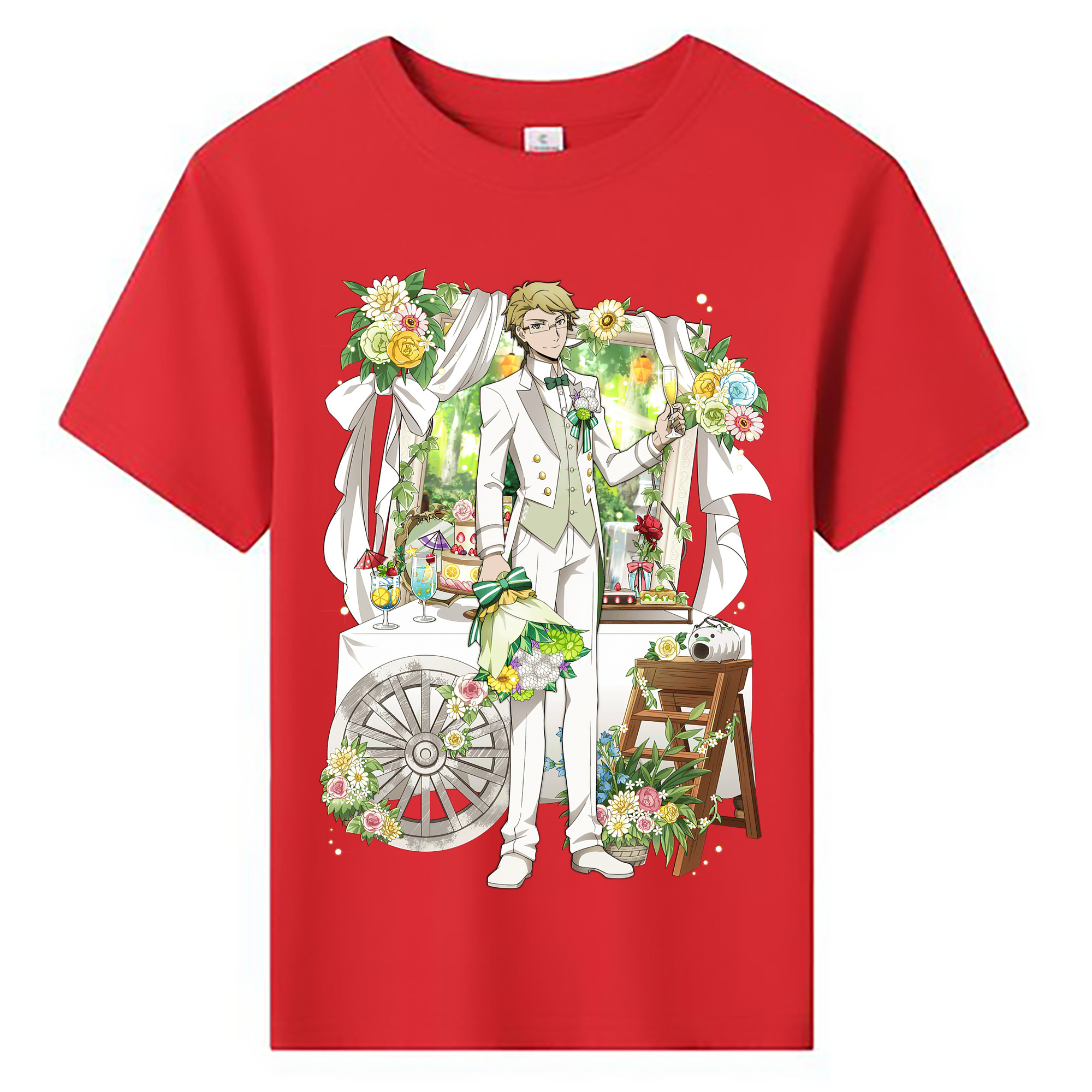（画像用） 文豪ストレイドッグス Bungo Stray Dogs 綿100％キッズTシャツ（フロントプリント）