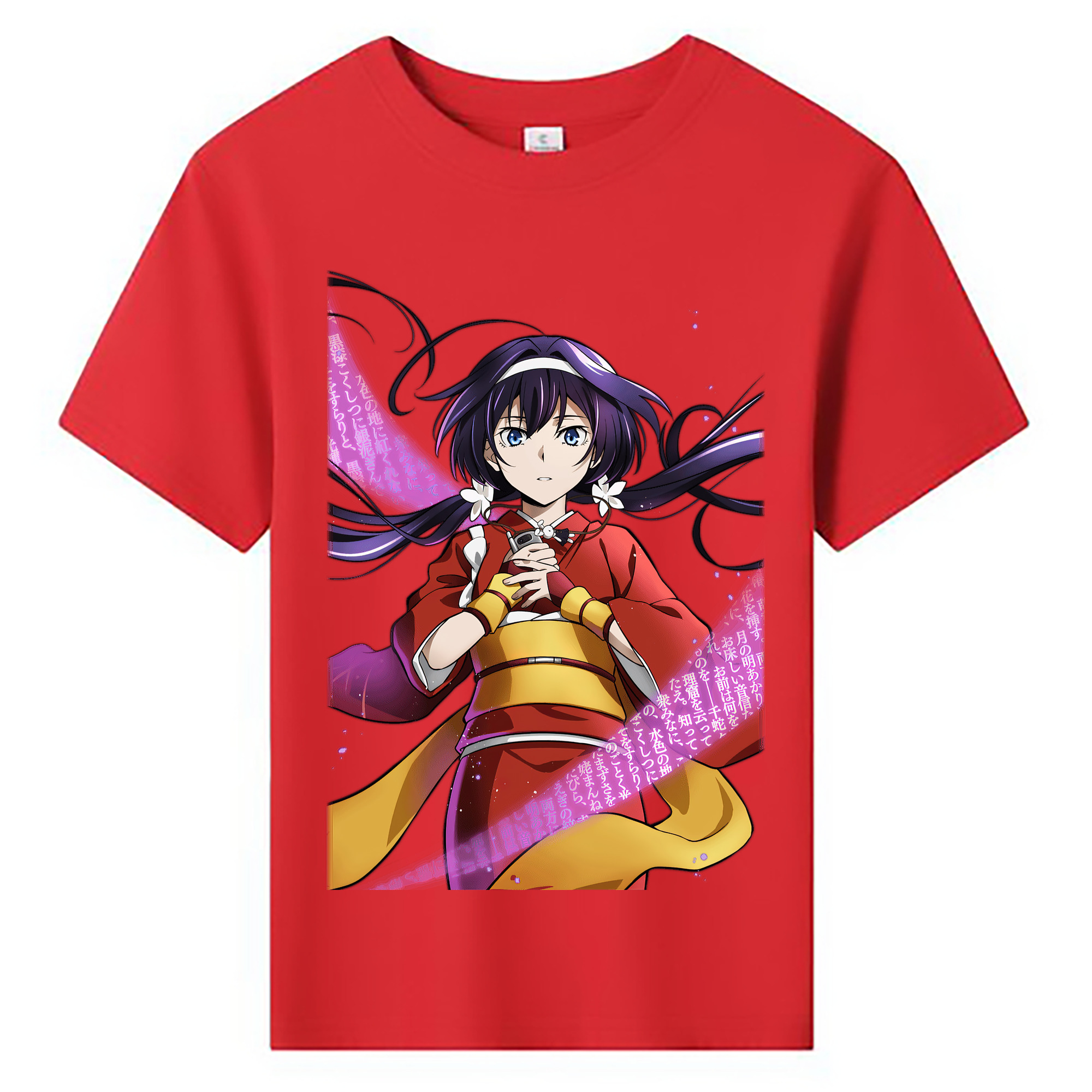 （画像用） 文豪ストレイドッグス Bungo Stray Dogs 綿100％キッズTシャツ（フロントプリント）