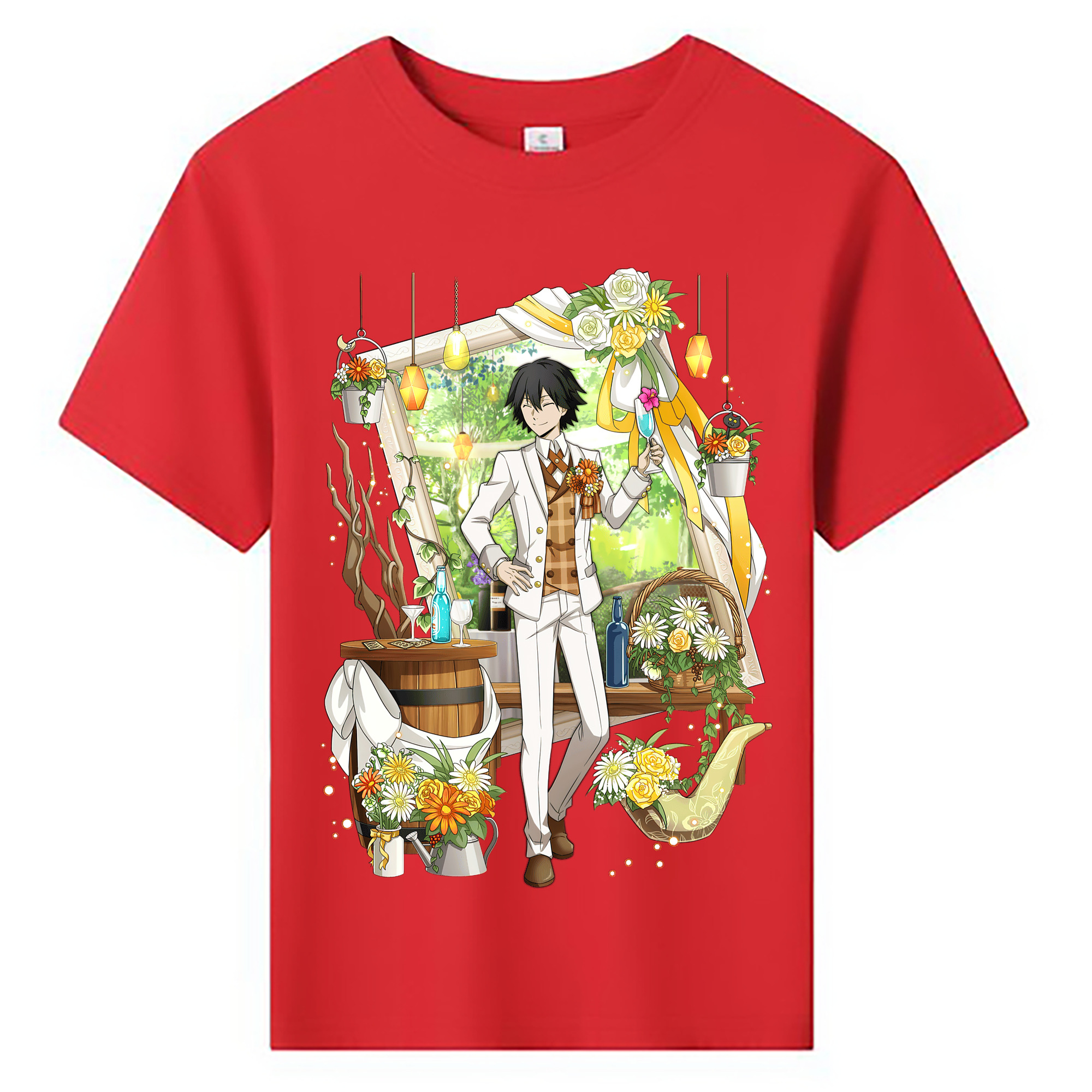 （画像用） 文豪ストレイドッグス Bungo Stray Dogs 綿100％キッズTシャツ（フロントプリント）
