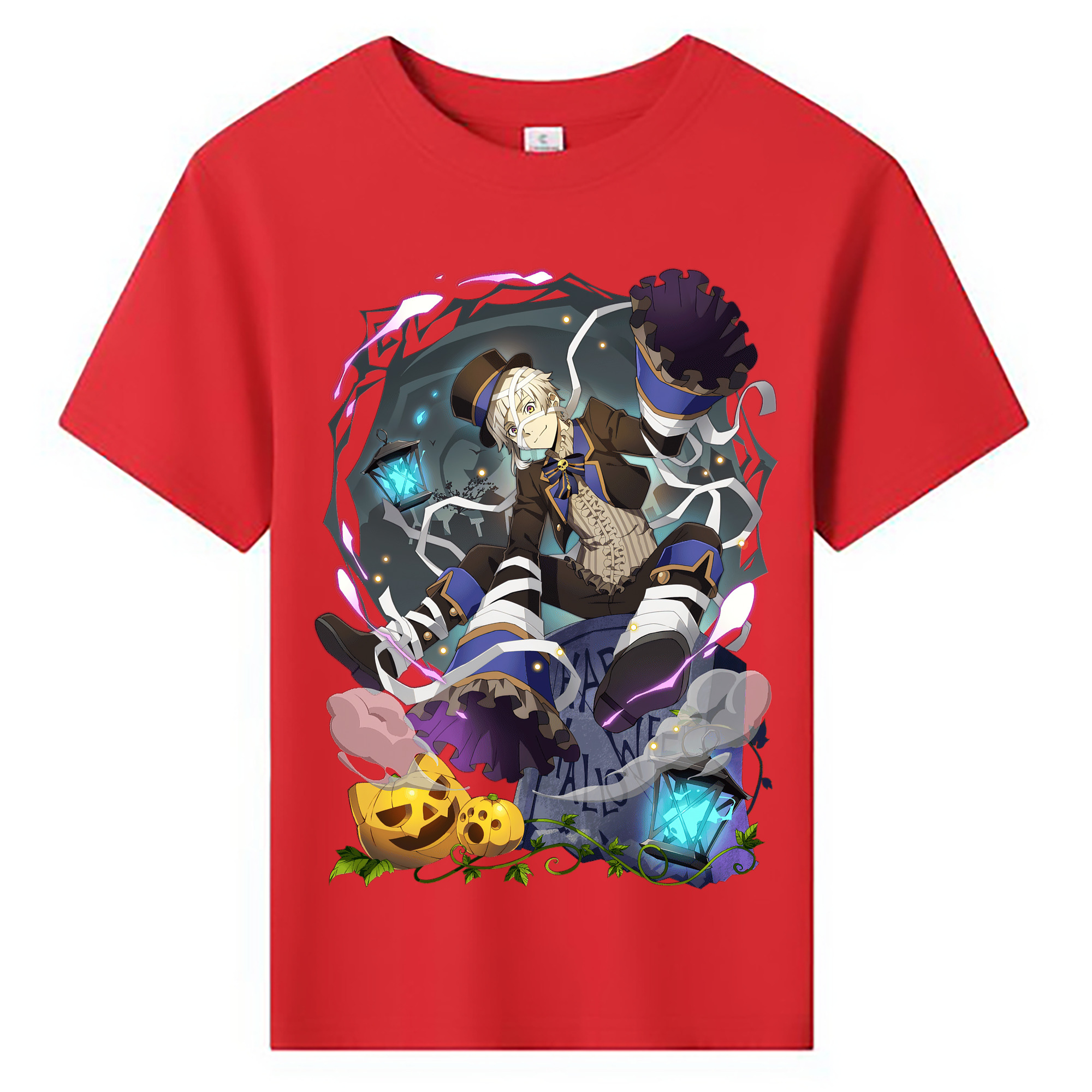 （画像用） 文豪ストレイドッグス Bungo Stray Dogs 綿100％キッズTシャツ（フロントプリント）