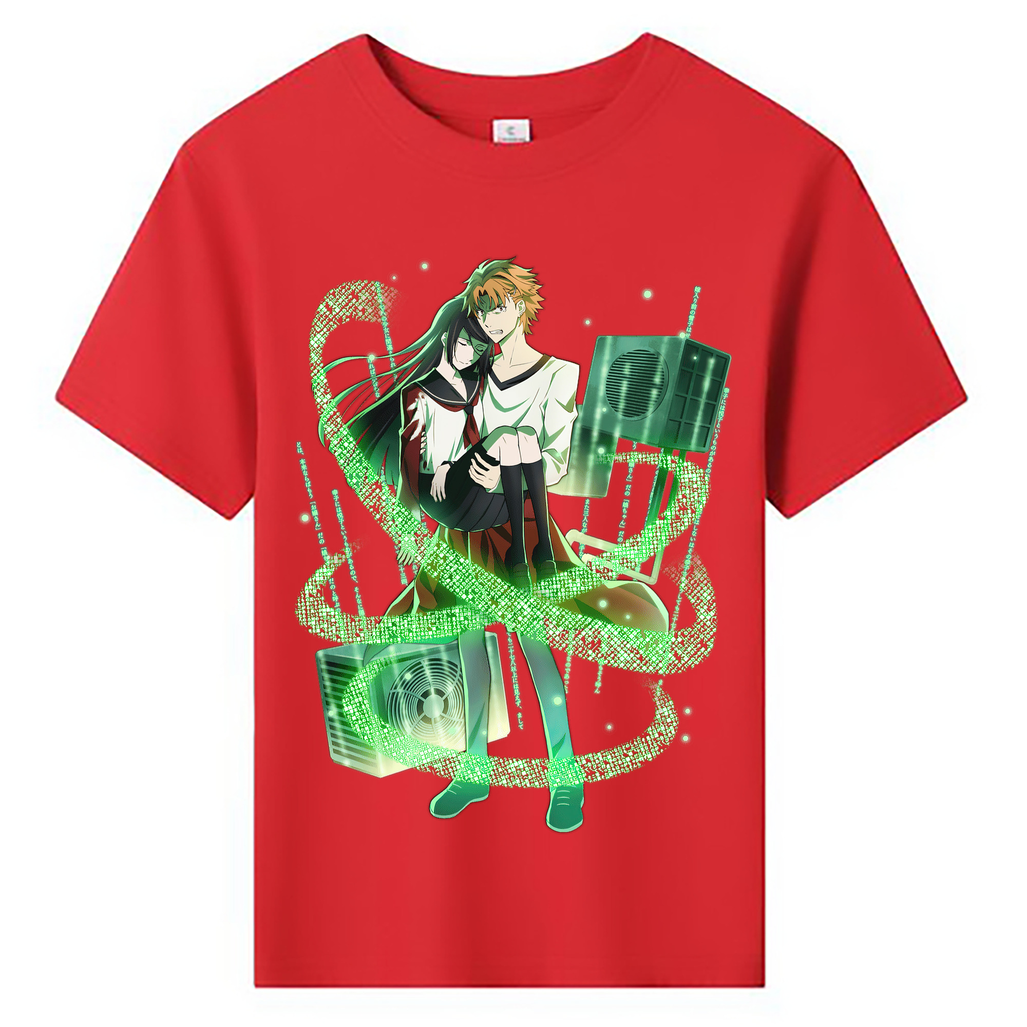 （画像用） 文豪ストレイドッグス Bungo Stray Dogs 綿100％キッズTシャツ（フロントプリント）