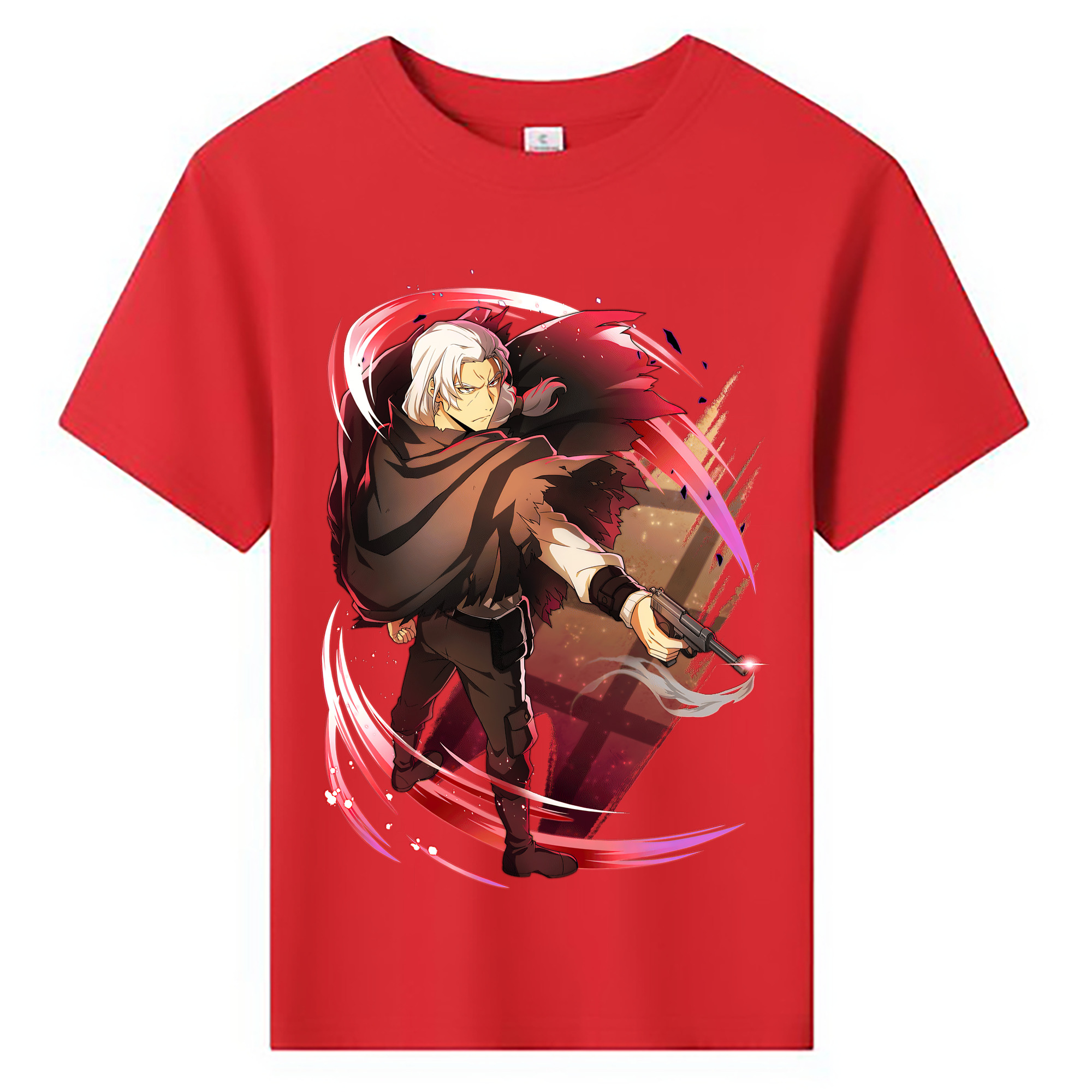 （画像用） 文豪ストレイドッグス Bungo Stray Dogs 綿100％キッズTシャツ（フロントプリント）
