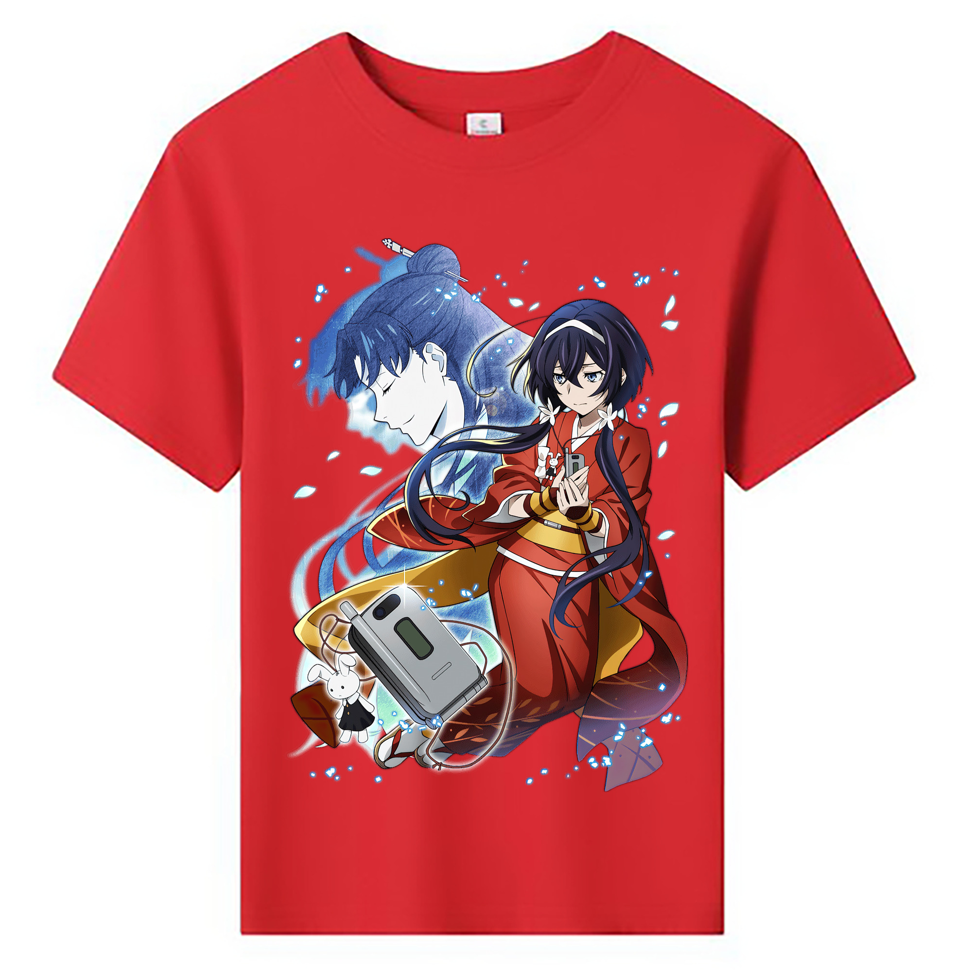 （画像用） 文豪ストレイドッグス Bungo Stray Dogs 綿100％キッズTシャツ（フロントプリント）