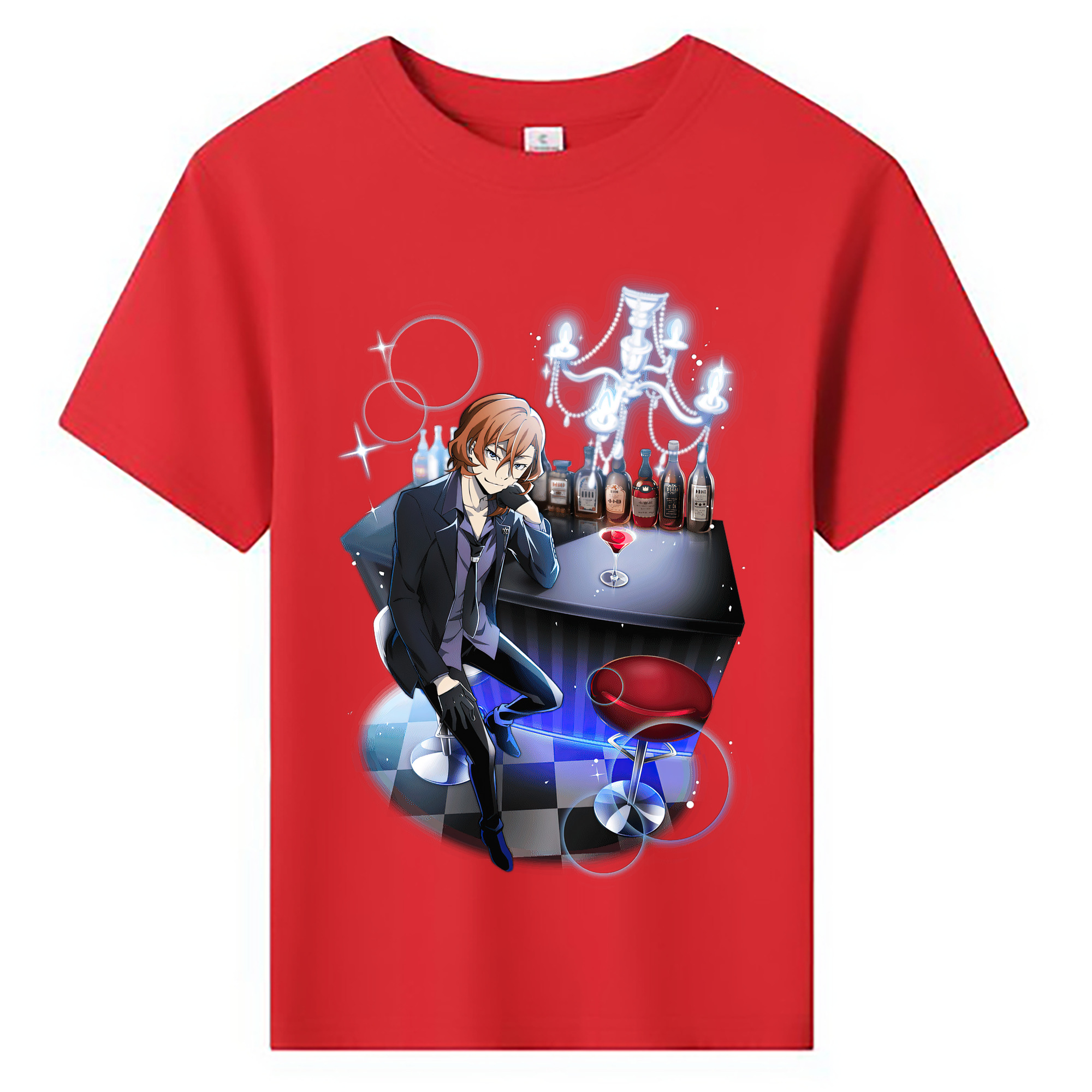 （画像用） 文豪ストレイドッグス Bungo Stray Dogs 綿100％キッズTシャツ（フロントプリント）