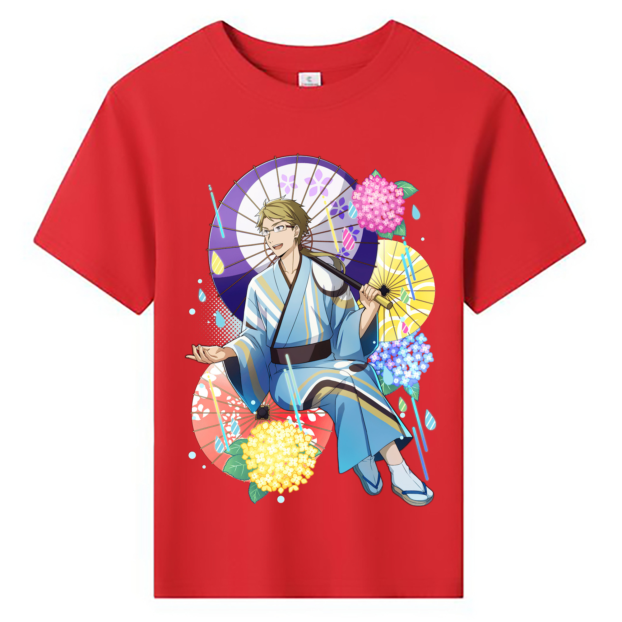 （画像用） 文豪ストレイドッグス Bungo Stray Dogs 綿100％キッズTシャツ（フロントプリント）