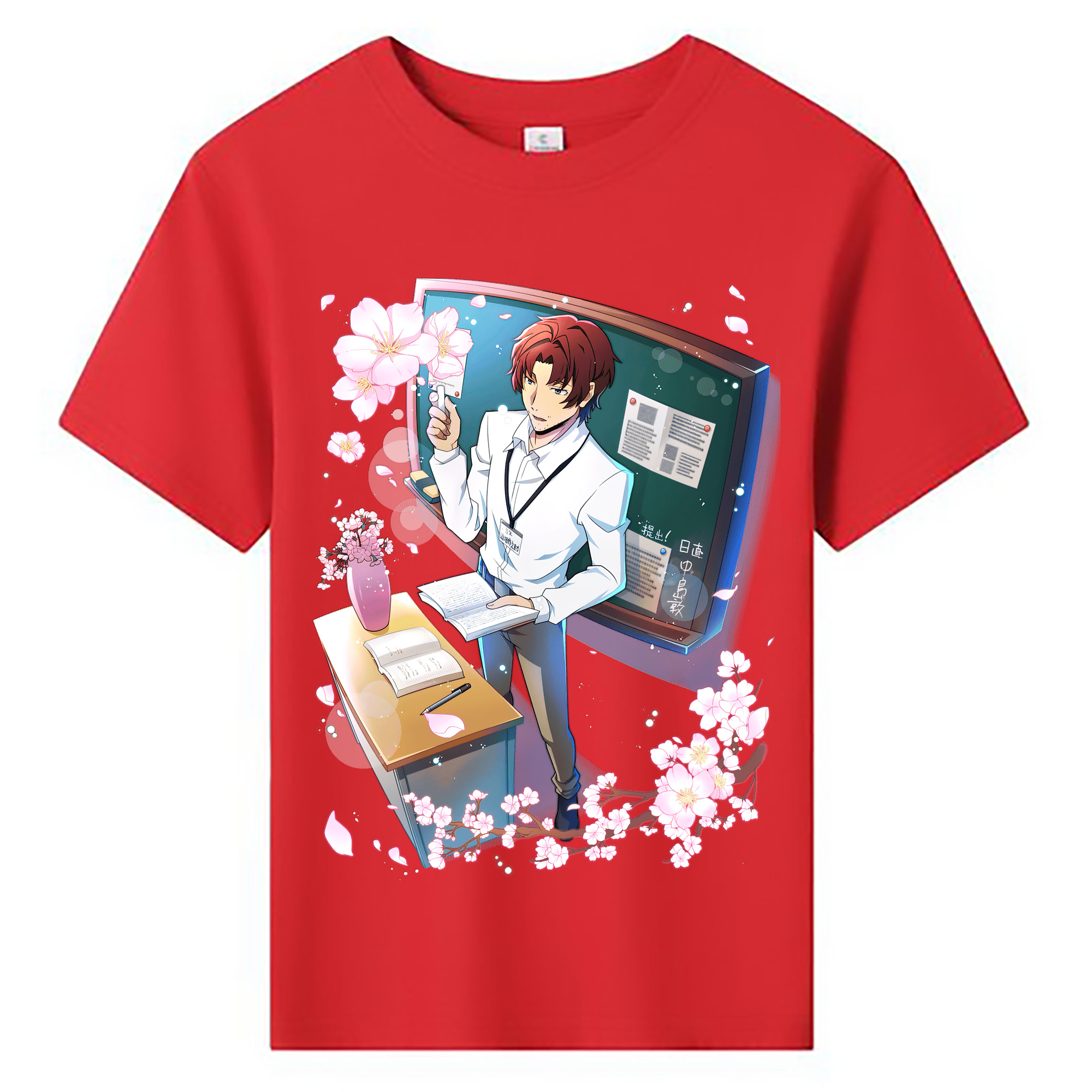 （画像用） 文豪ストレイドッグス Bungo Stray Dogs 綿100％キッズTシャツ（フロントプリント）