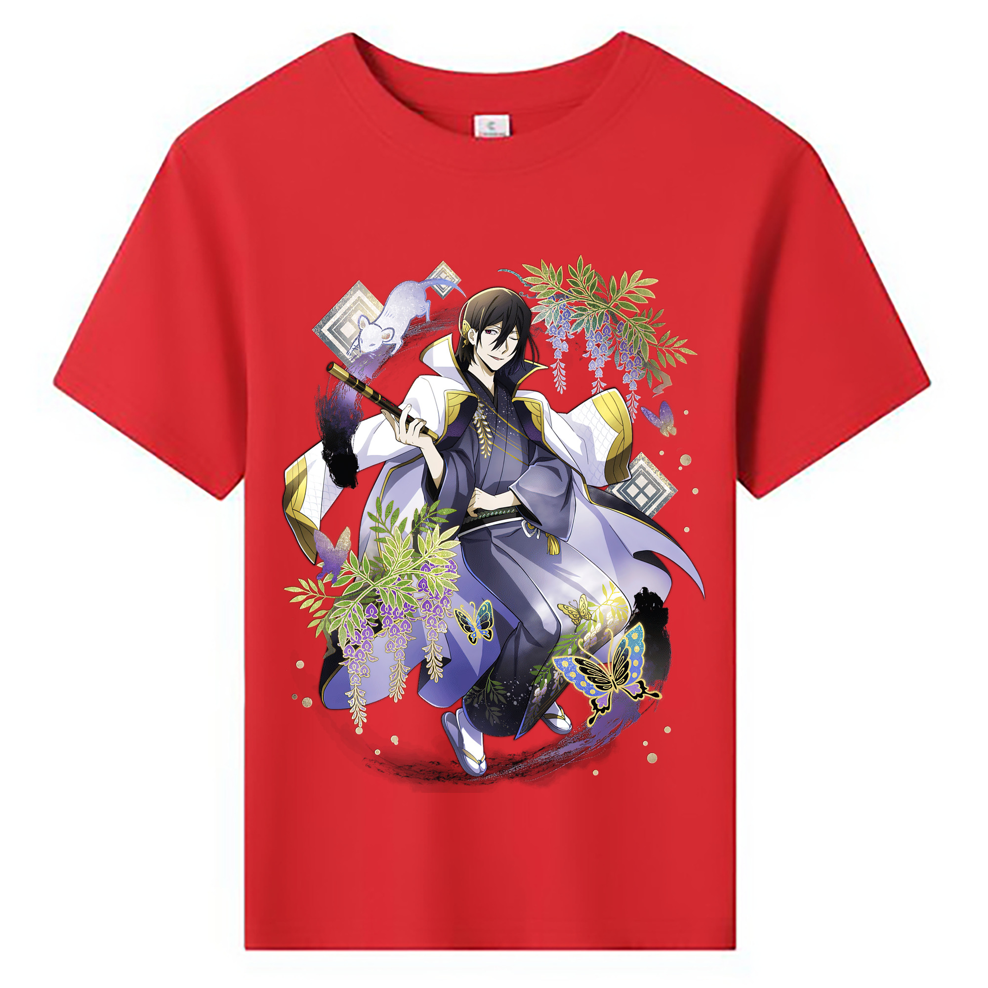 （画像用） 文豪ストレイドッグス Bungo Stray Dogs 綿100％キッズTシャツ（フロントプリント）