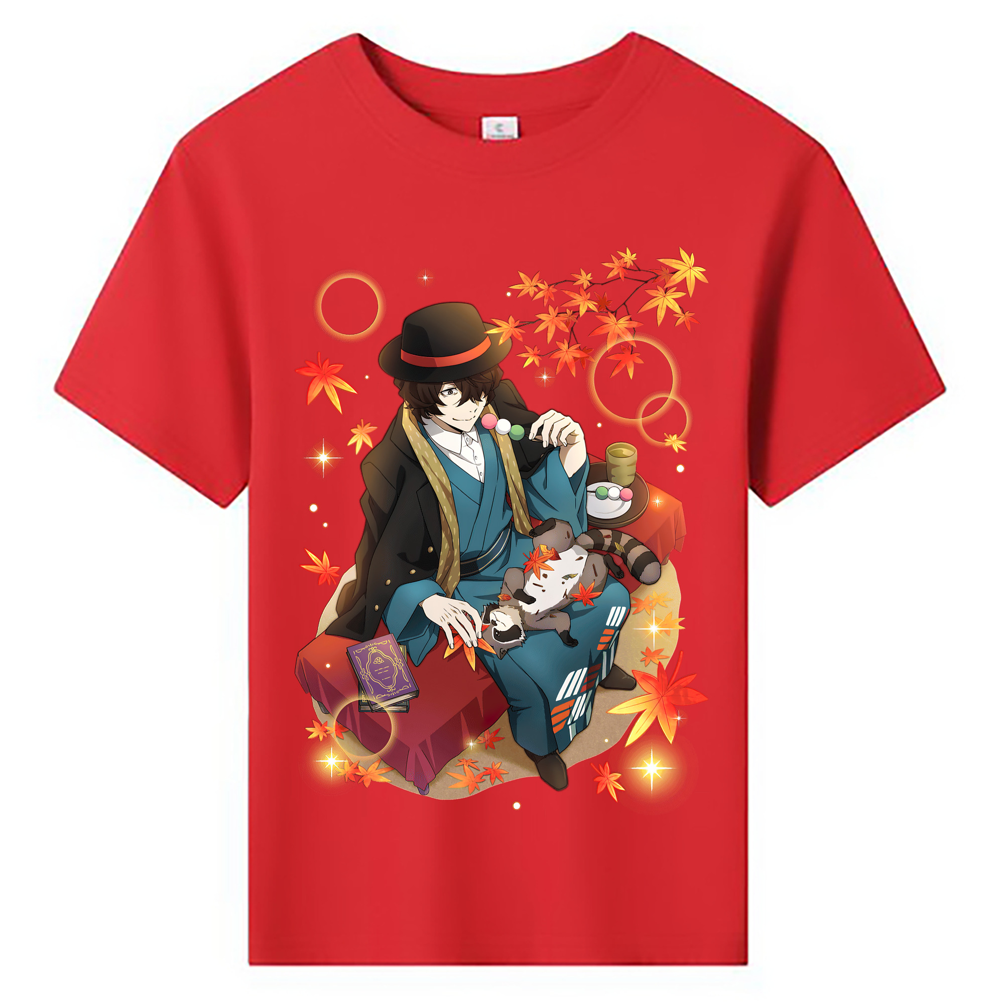 （画像用） 文豪ストレイドッグス Bungo Stray Dogs 綿100％キッズTシャツ（フロントプリント）