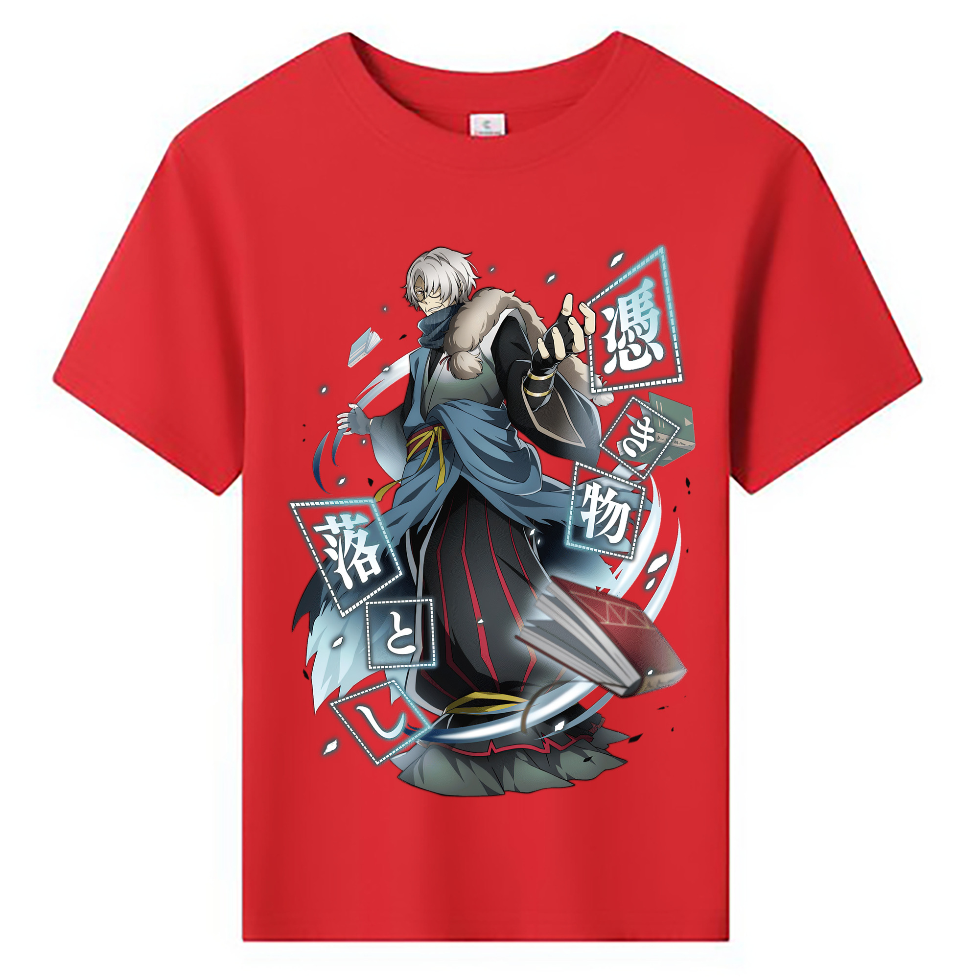 （画像用） 文豪ストレイドッグス Bungo Stray Dogs 綿100％キッズTシャツ（フロントプリント）