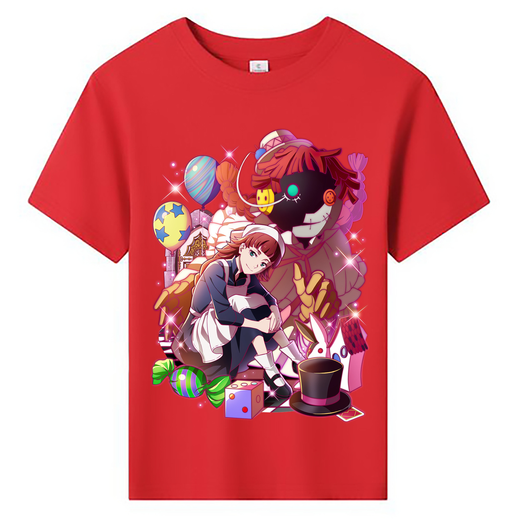 （画像用） 文豪ストレイドッグス Bungo Stray Dogs 綿100％キッズTシャツ（フロントプリント）