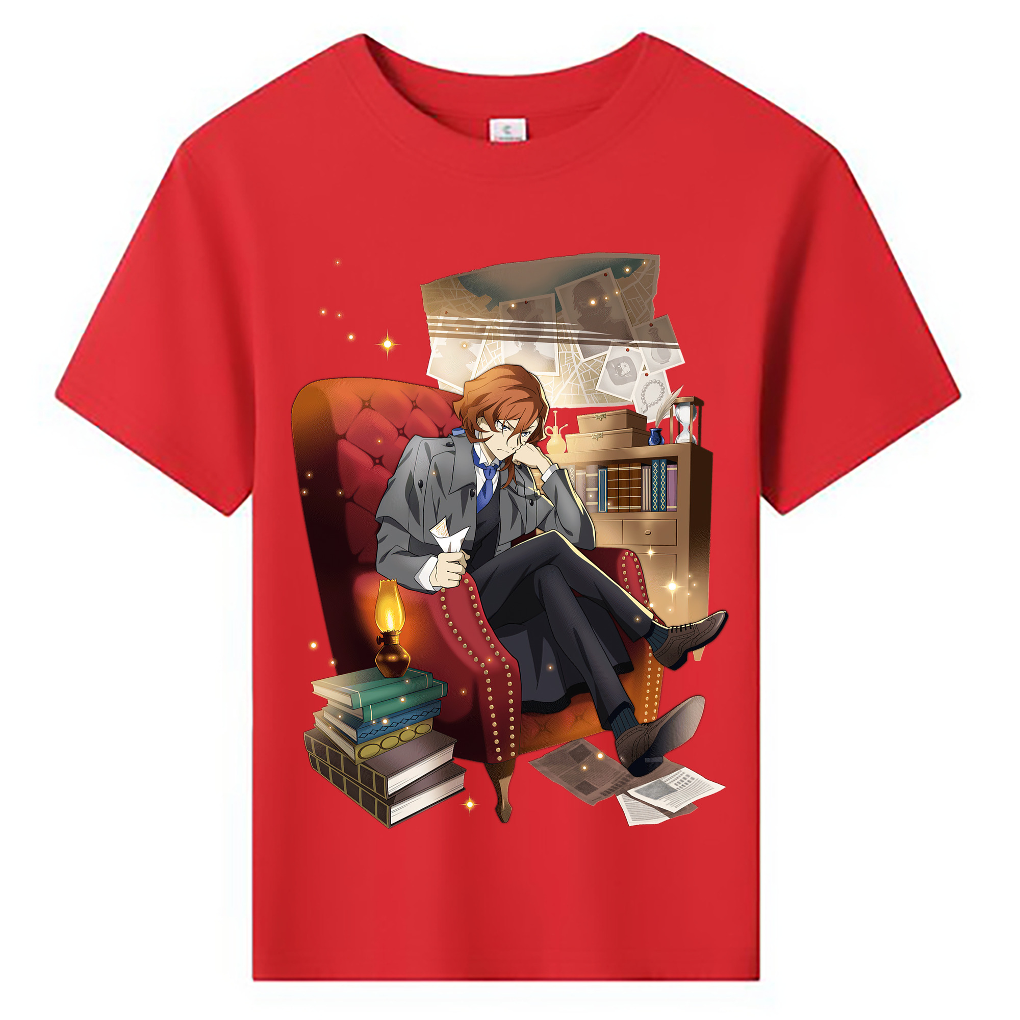 （画像用） 文豪ストレイドッグス Bungo Stray Dogs 綿100％キッズTシャツ（フロントプリント）