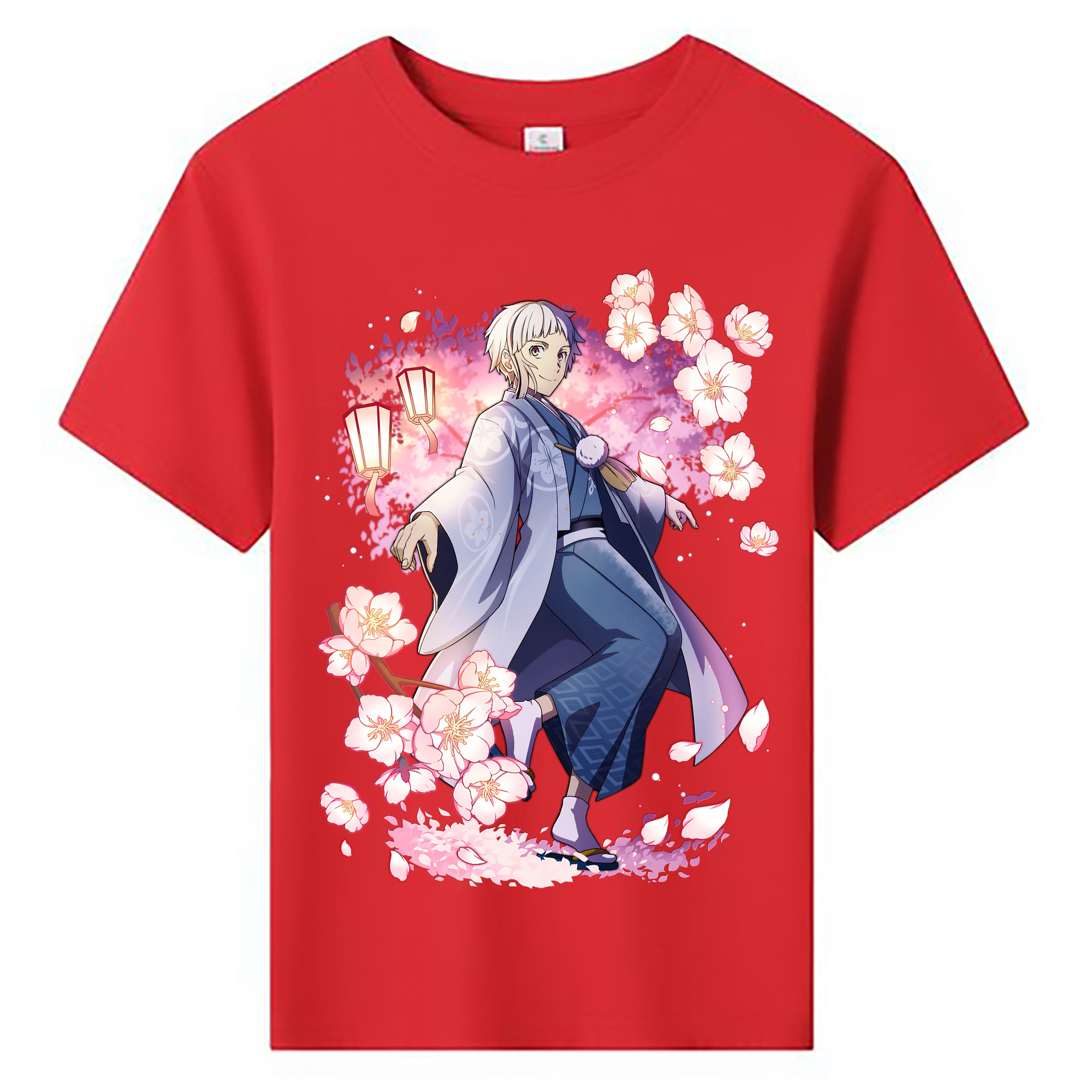 （画像用） 文豪ストレイドッグス Bungo Stray Dogs 綿100％キッズTシャツ（フロントプリント）