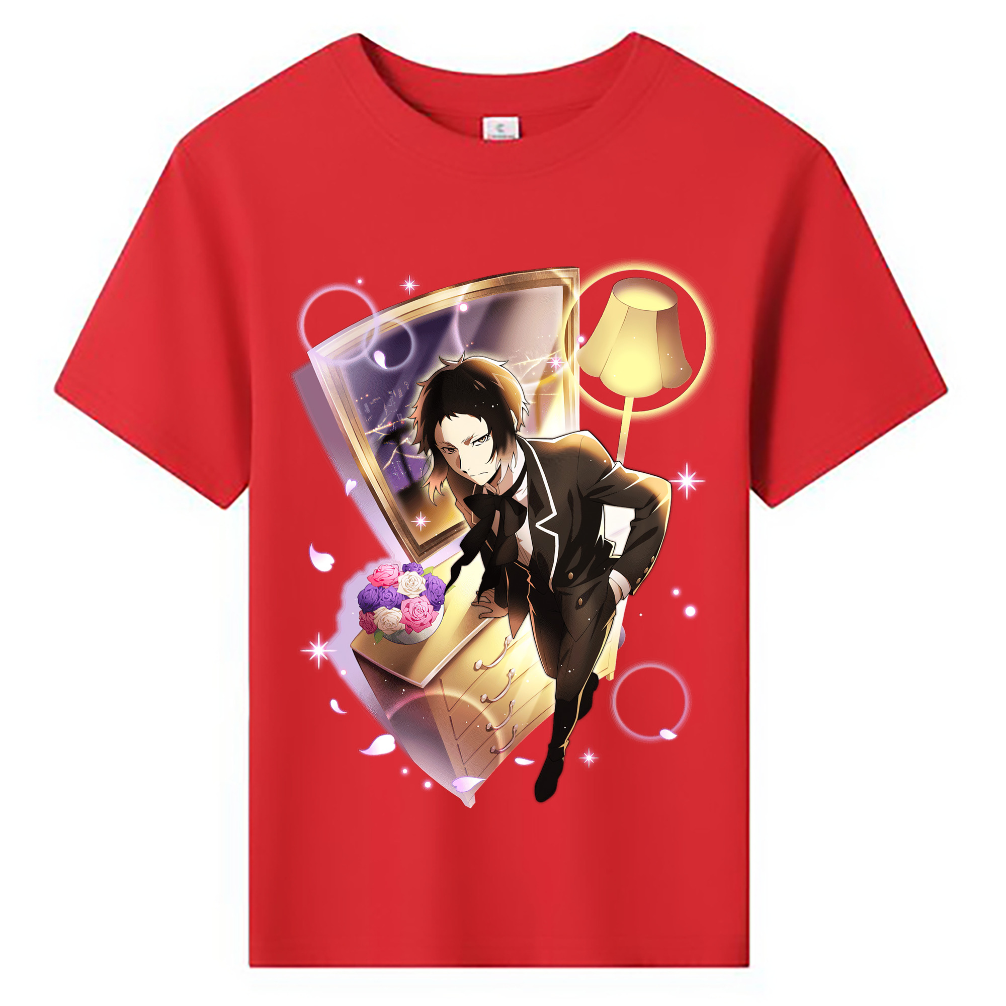 （画像用） 文豪ストレイドッグス Bungo Stray Dogs 綿100％キッズTシャツ（フロントプリント）