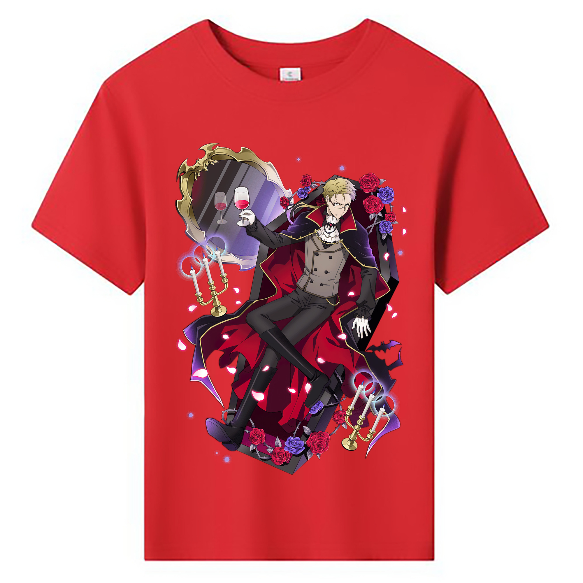 （画像用） 文豪ストレイドッグス Bungo Stray Dogs 綿100％キッズTシャツ（フロントプリント）