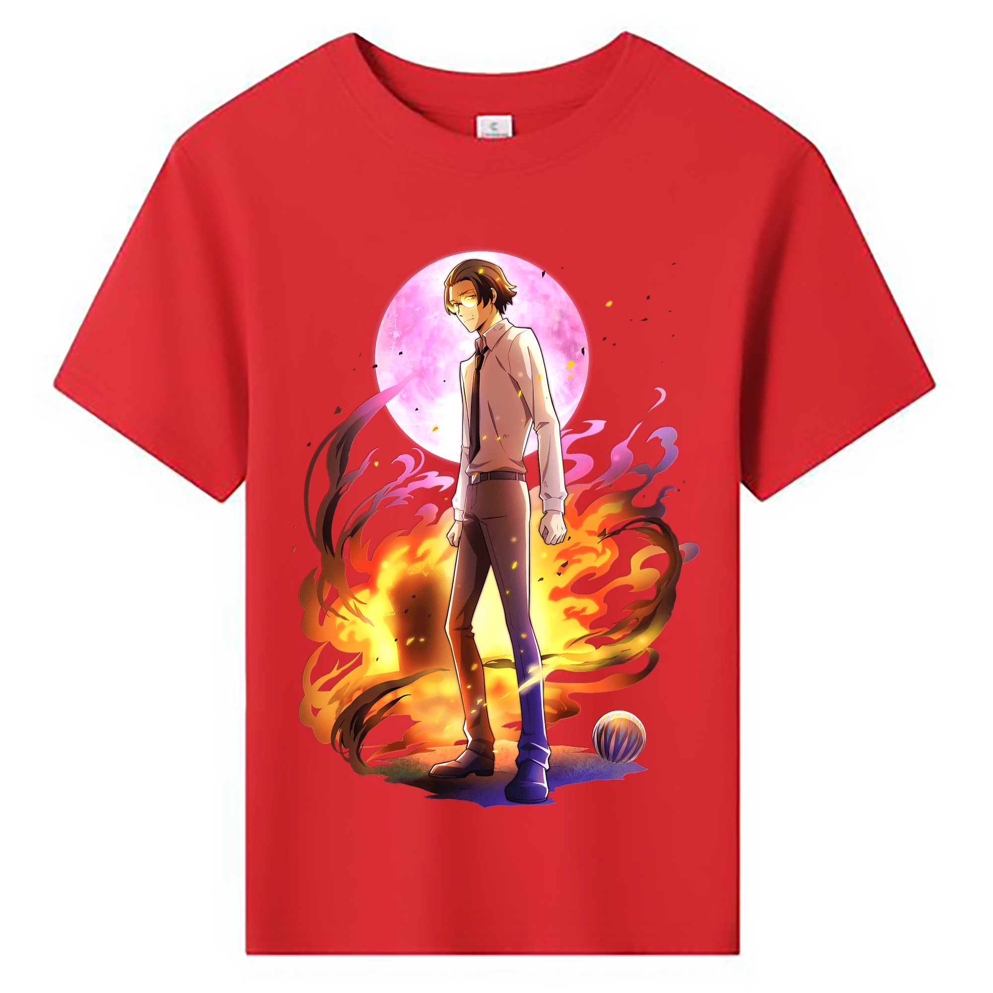 （画像用） 文豪ストレイドッグス Bungo Stray Dogs 綿100％キッズTシャツ（フロントプリント）