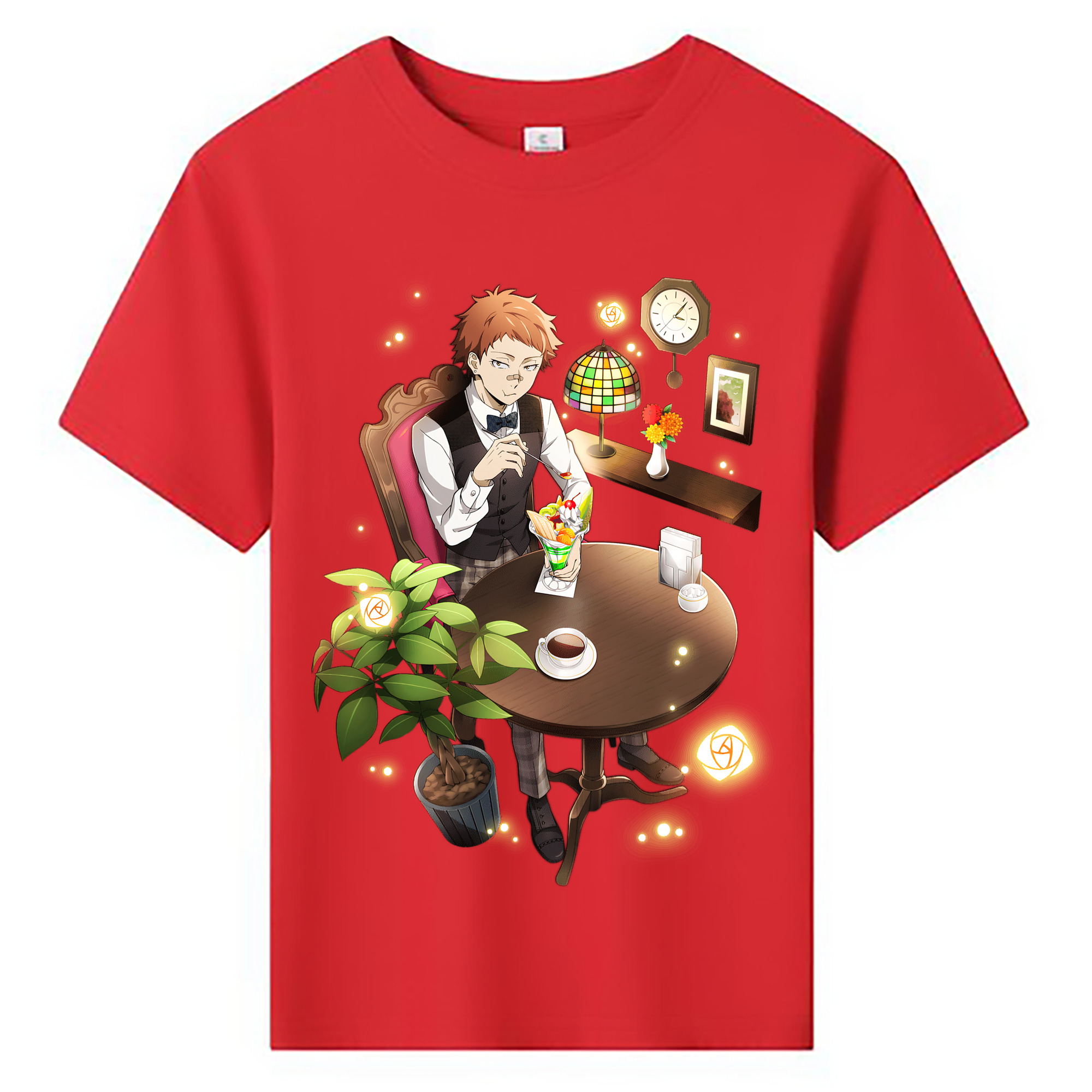 （画像用） 文豪ストレイドッグス Bungo Stray Dogs 綿100％キッズTシャツ（フロントプリント）