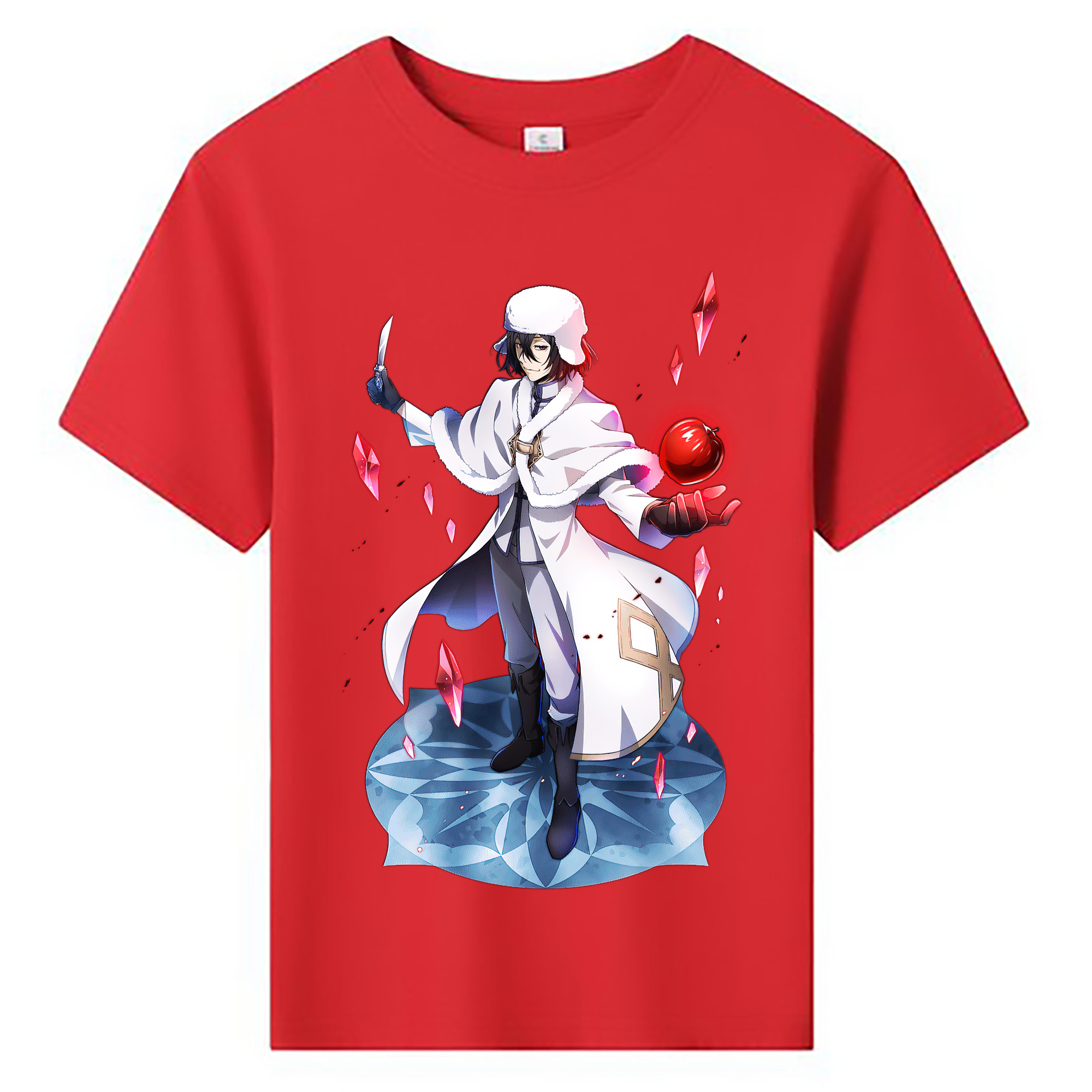 （画像用） 文豪ストレイドッグス Bungo Stray Dogs 綿100％キッズTシャツ（フロントプリント）