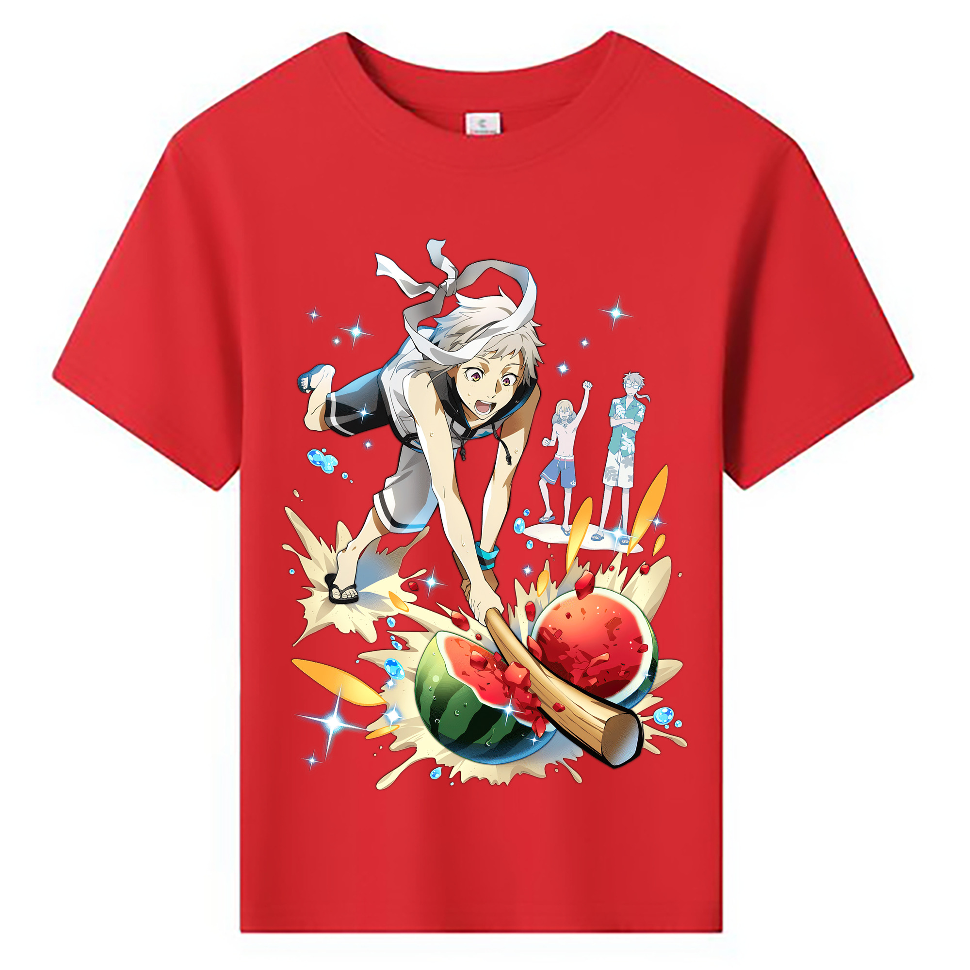 （画像用） 文豪ストレイドッグス Bungo Stray Dogs 綿100％キッズTシャツ（フロントプリント）