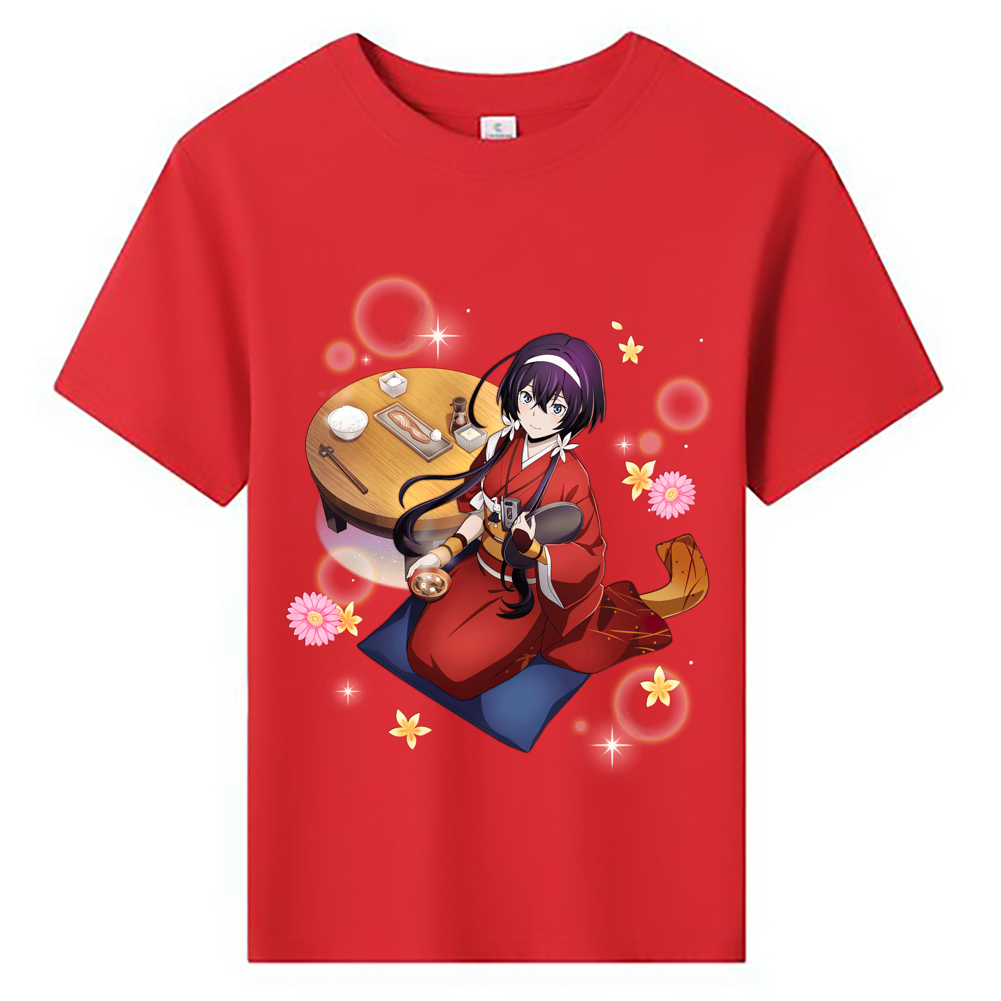 （画像用） 文豪ストレイドッグス Bungo Stray Dogs 綿100％キッズTシャツ（フロントプリント）